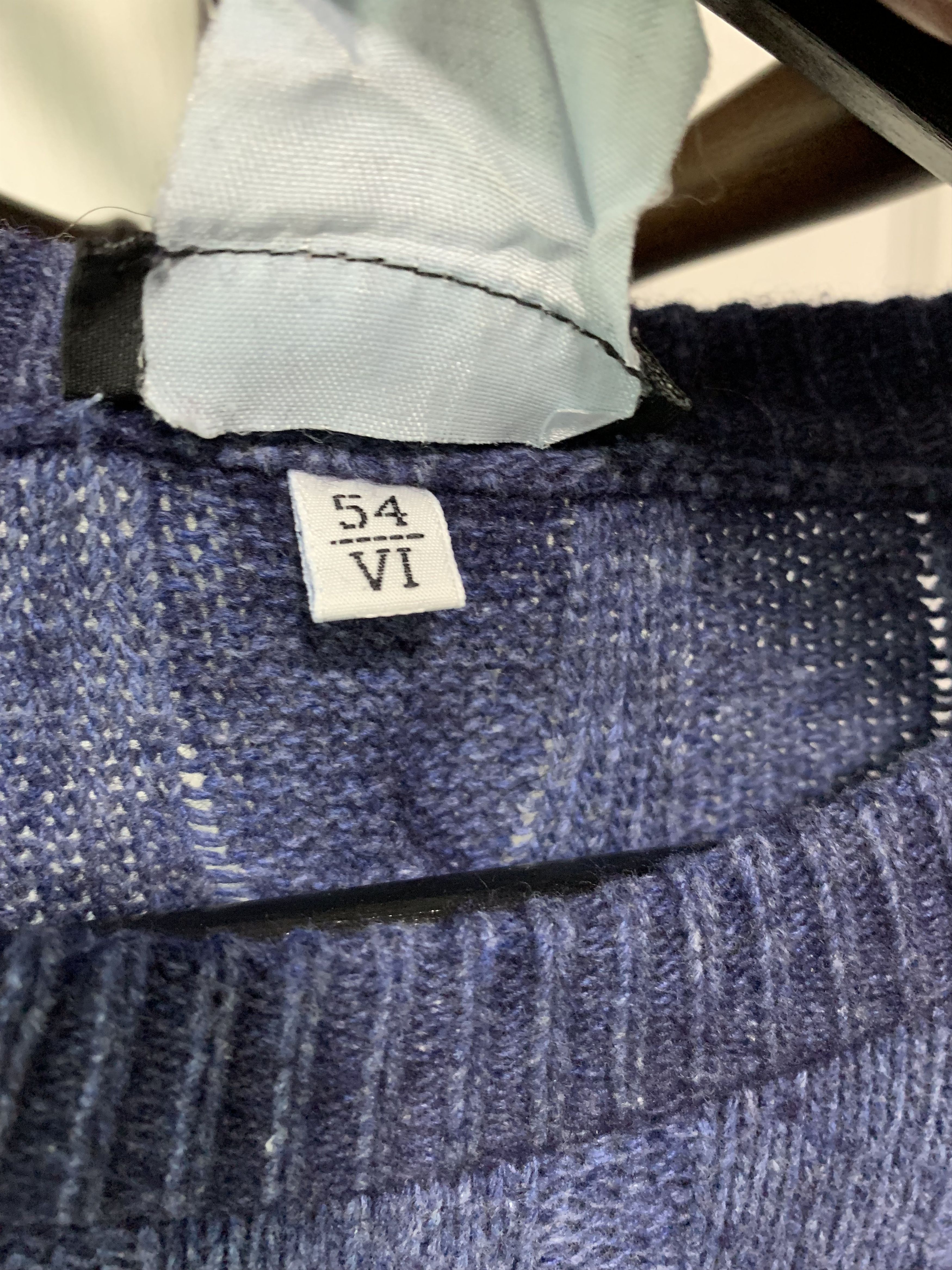 Ermenegildo Zegna Ermenegildo Zegna Knit Sweatshirt Size US XXL / EU 58 / 5 - 4 Thumbnail