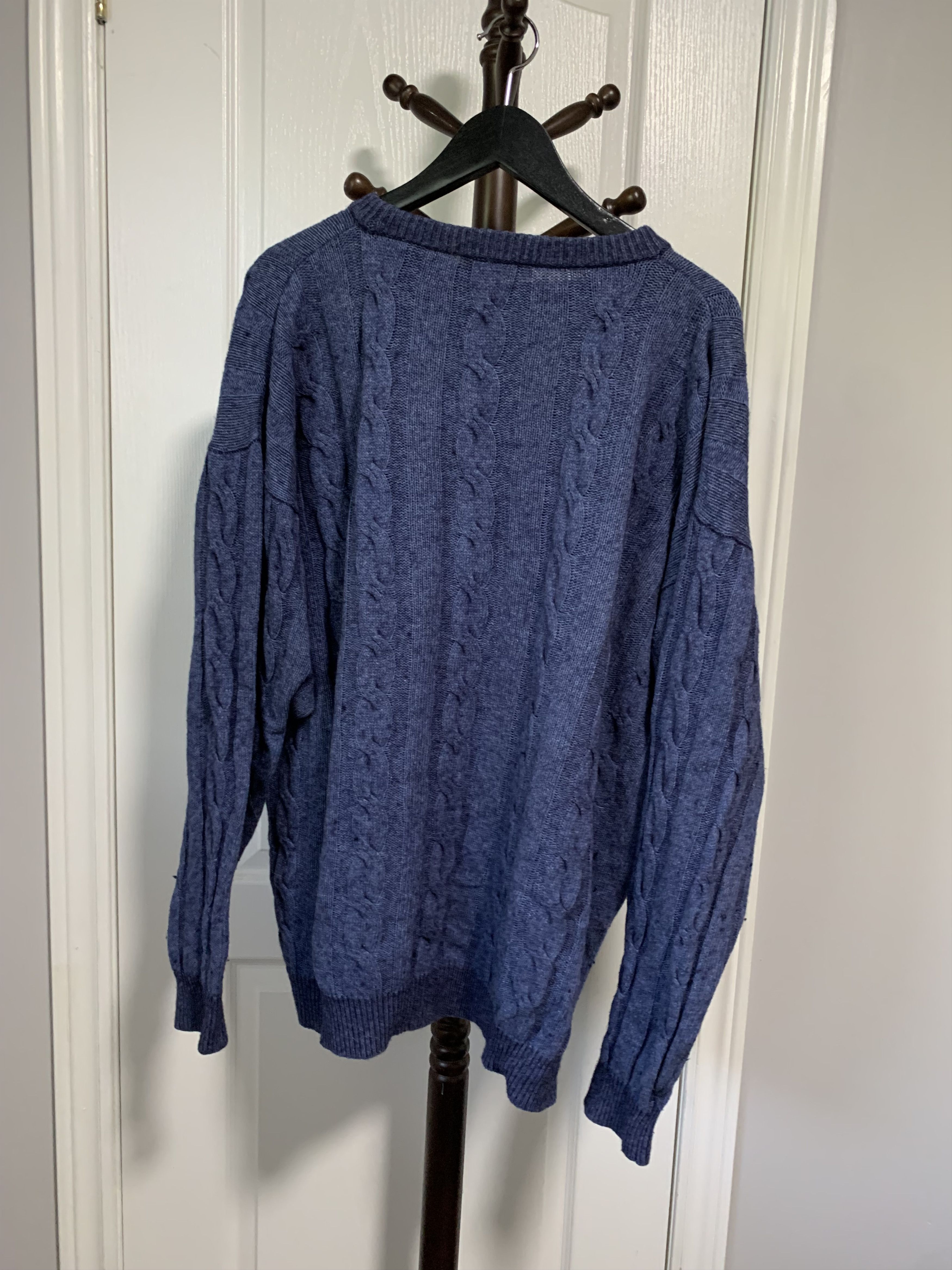 Ermenegildo Zegna Ermenegildo Zegna Knit Sweatshirt Size US XXL / EU 58 / 5 - 2 Thumbnail