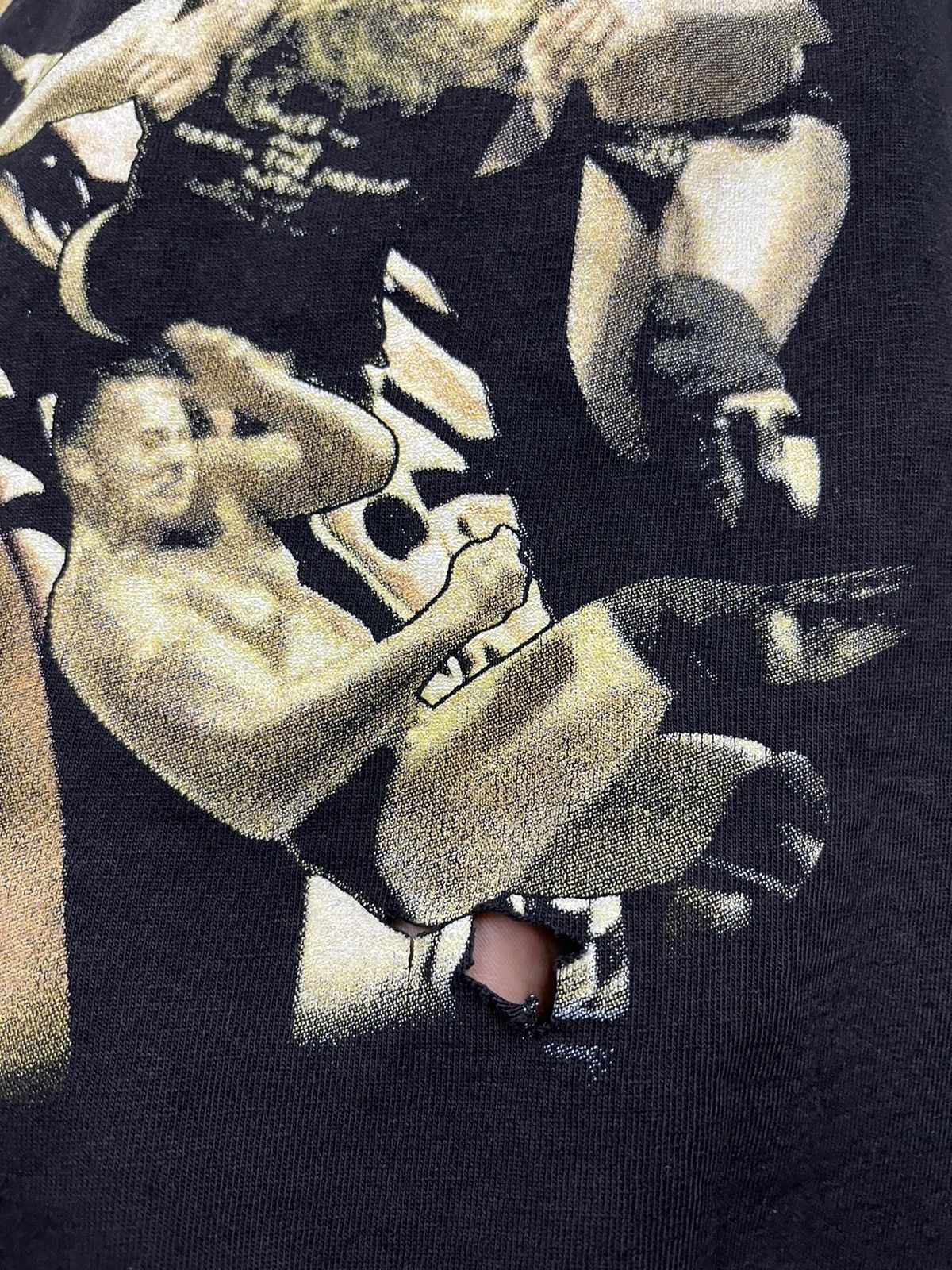 Rap Tees × Vintage × WCW/nWo Vintage 90s The Rock Know Your Role Wrestling Shirt Size US L / EU 52-54 / 3 - 3 Thumbnail