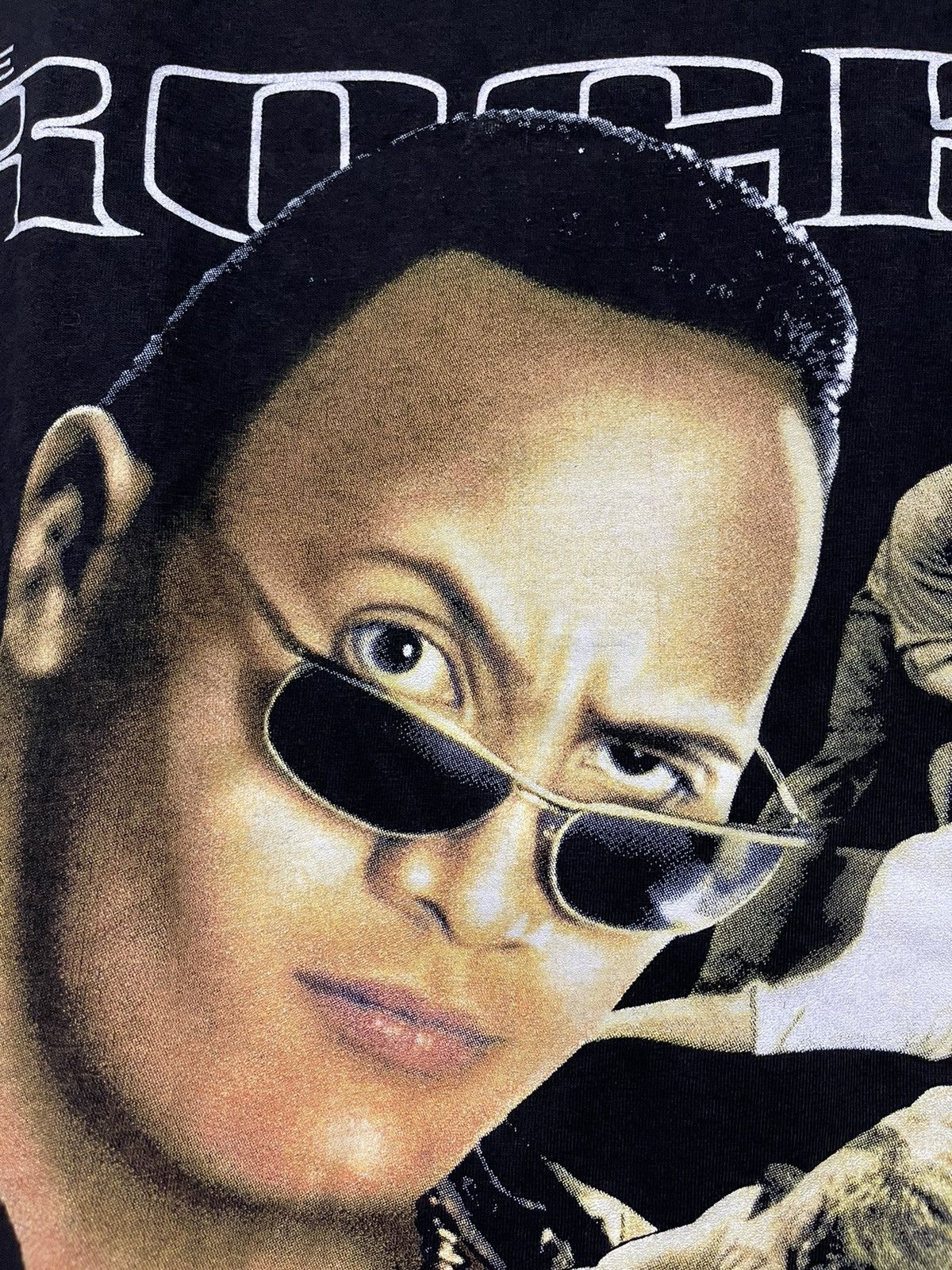 Rap Tees × Vintage × WCW/nWo Vintage 90s The Rock Know Your Role Wrestling Shirt Size US L / EU 52-54 / 3 - 4 Thumbnail