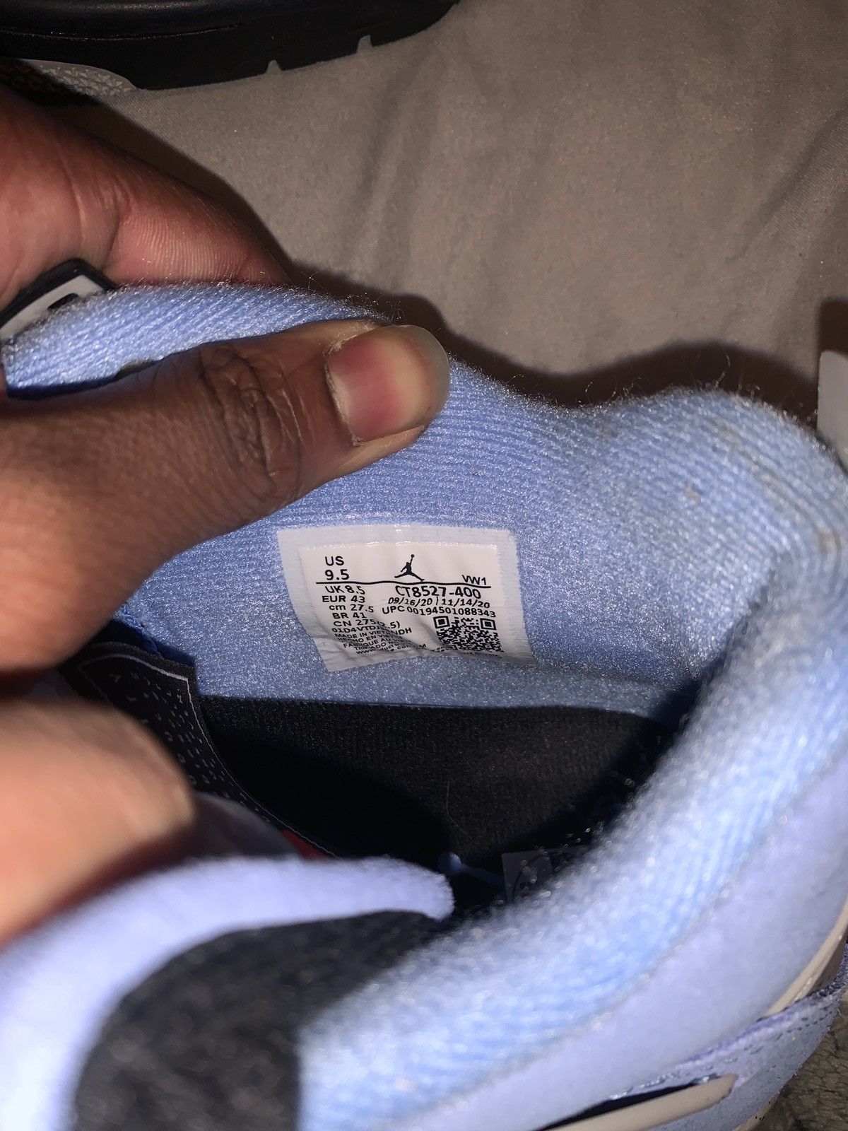 Jordan Brand University Blue 4s *Ds* Size US 9.5 / EU 42-43 - 8 Thumbnail