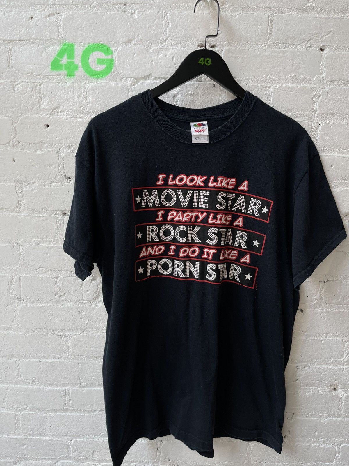 Vintage Vintage MOVIESTAR ROCKSTAR PORNSTAR PORN SHIRT 4Gseller | Grailed