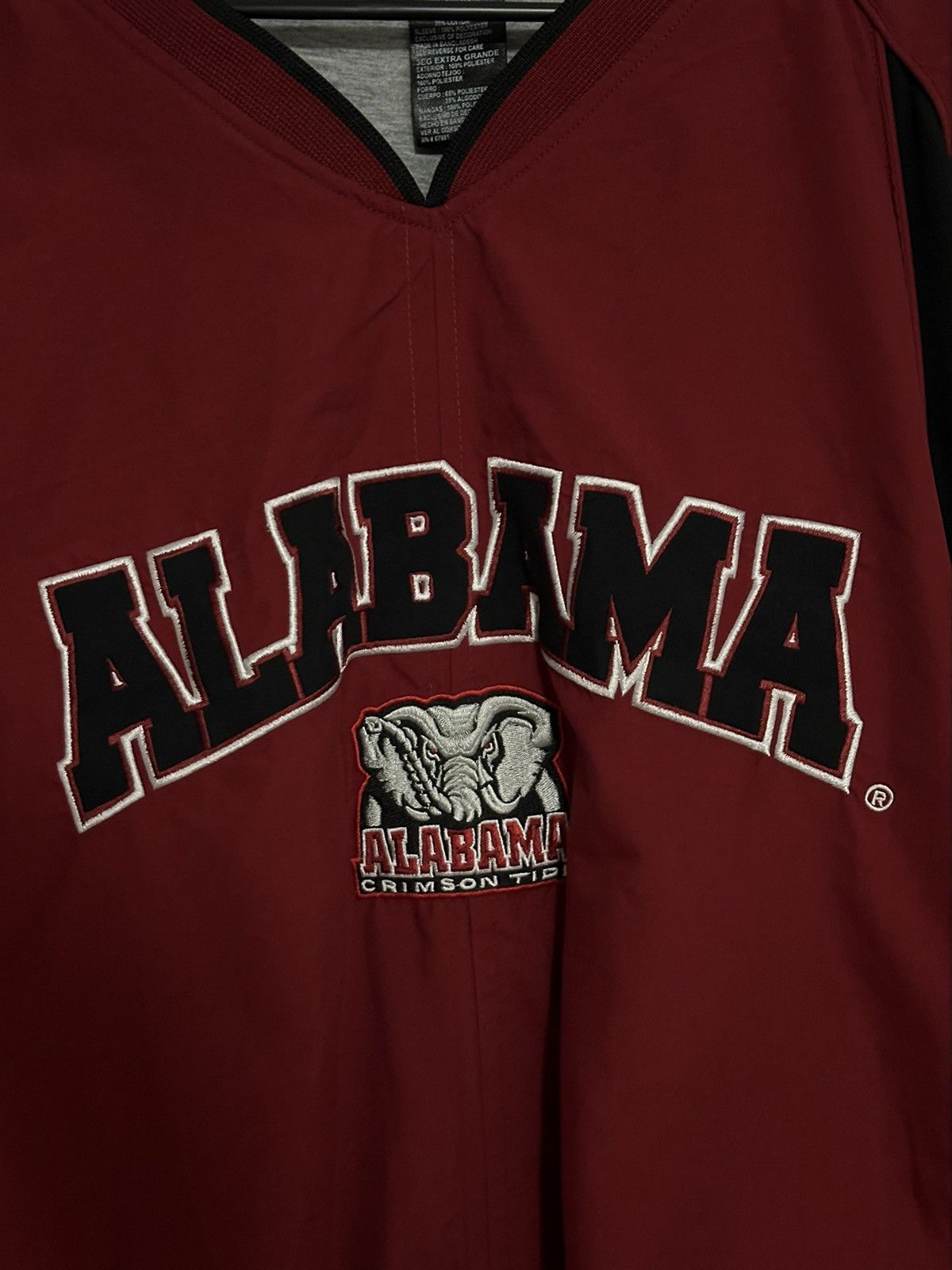 Starter × Vintage Vintage Starter Alabama Crimson Tide Pullover Size US XXL / EU 58 / 5 - 2 Thumbnail