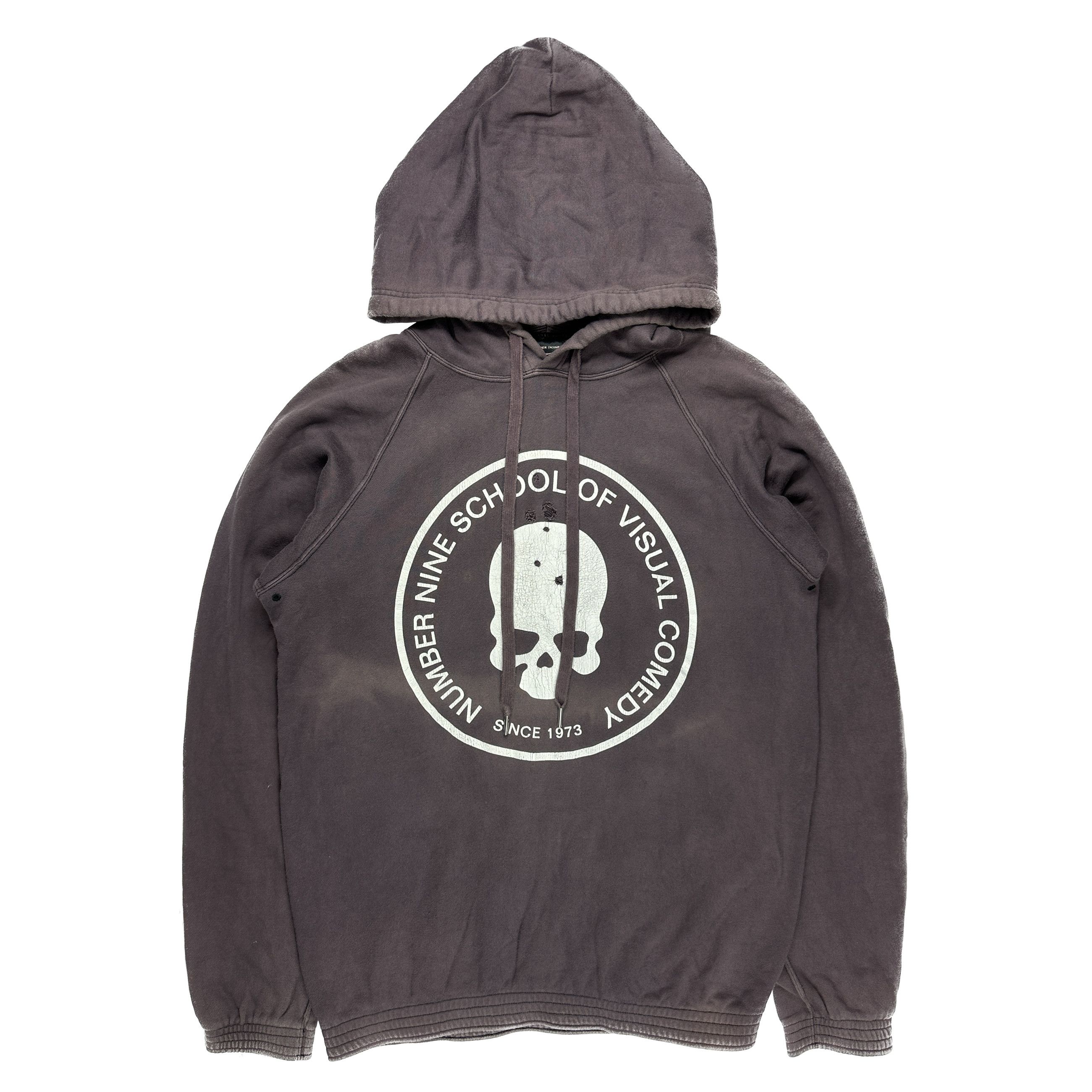 Number (N)ine School of Visual Comedy Hoodie | Grailed