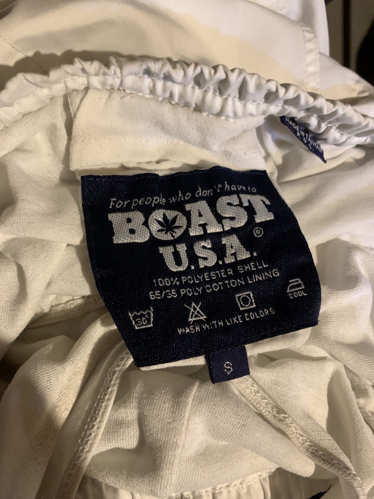 Chubbies Vintage Boast USA White Tennis Shorts Size US 34 / EU 50 - 7 Thumbnail