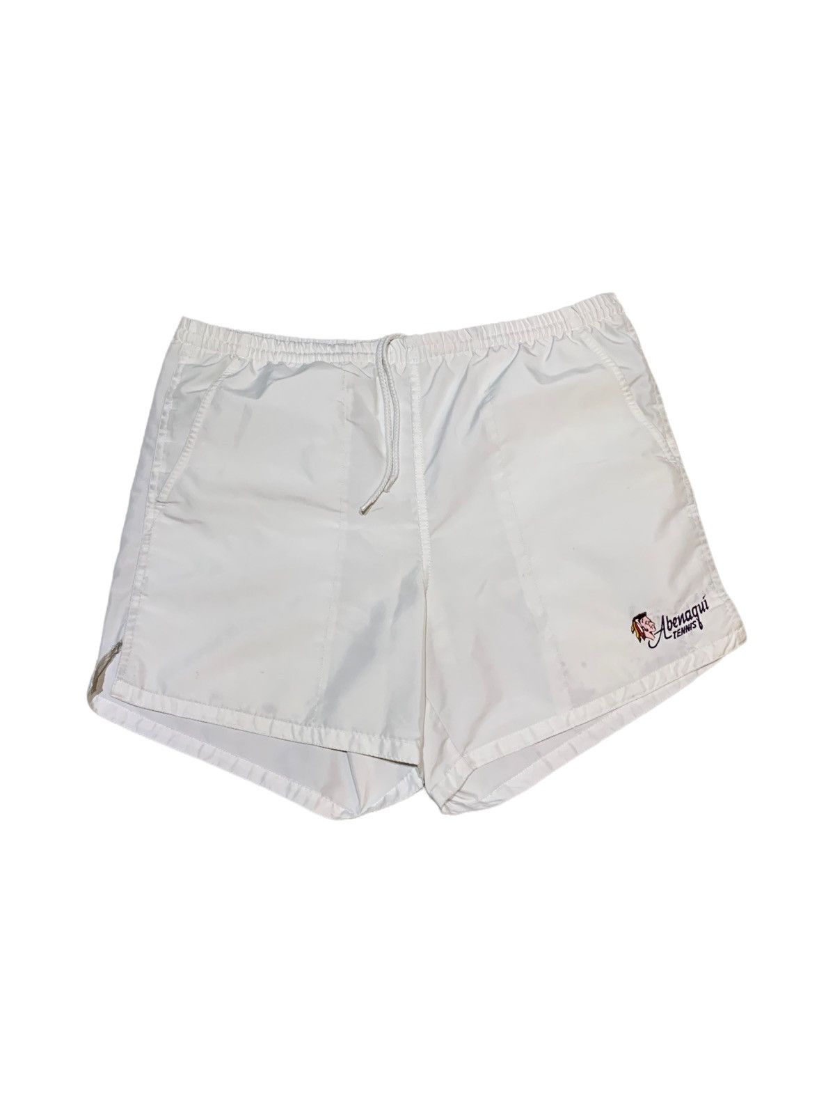 Chubbies Vintage Boast USA White Tennis Shorts Size US 34 / EU 50 - 1 Thumbnail