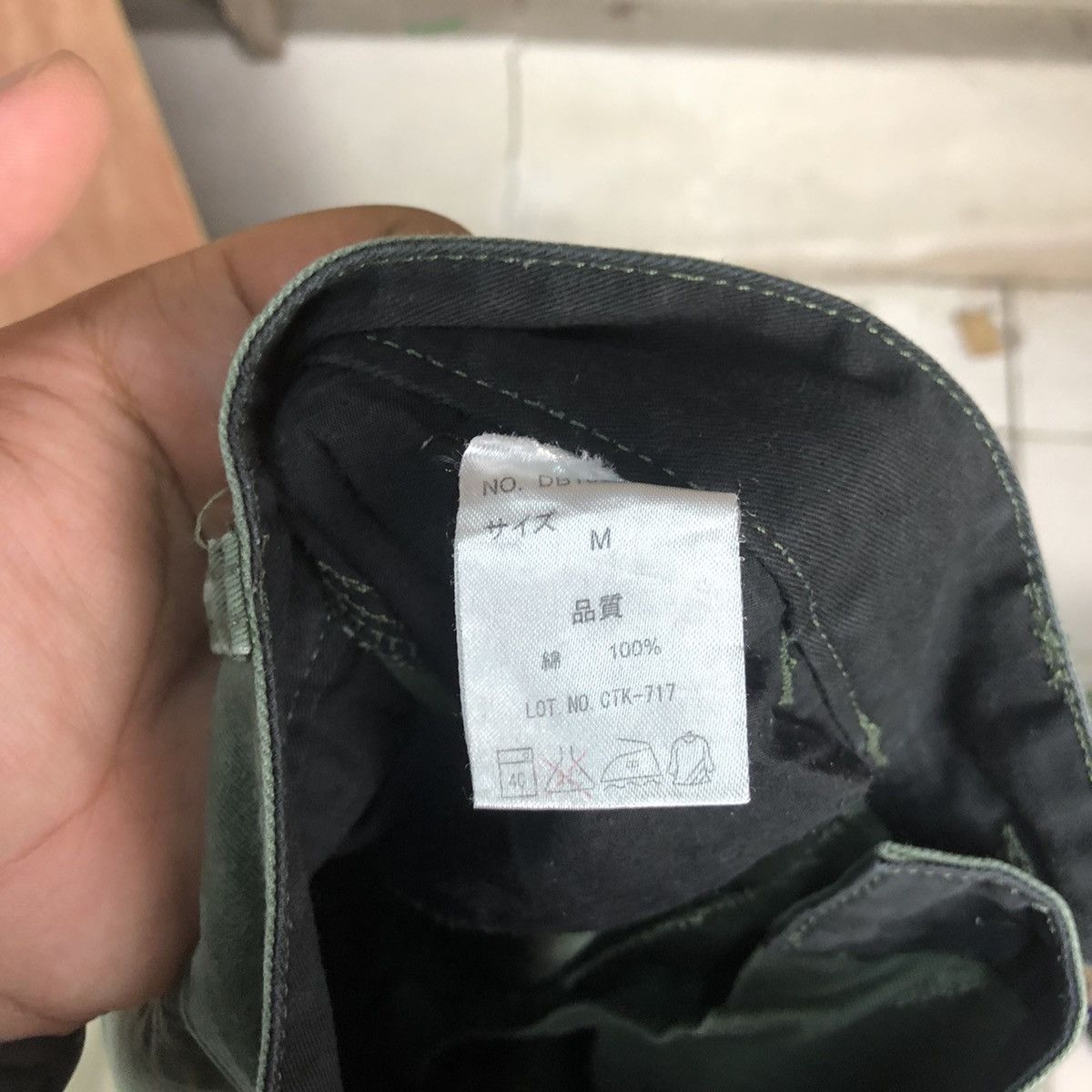 Japanese Brand DLL Bull Green utility Cargo Multipocket Pants #1582 Size US 30 / EU 46 - 15 Thumbnail