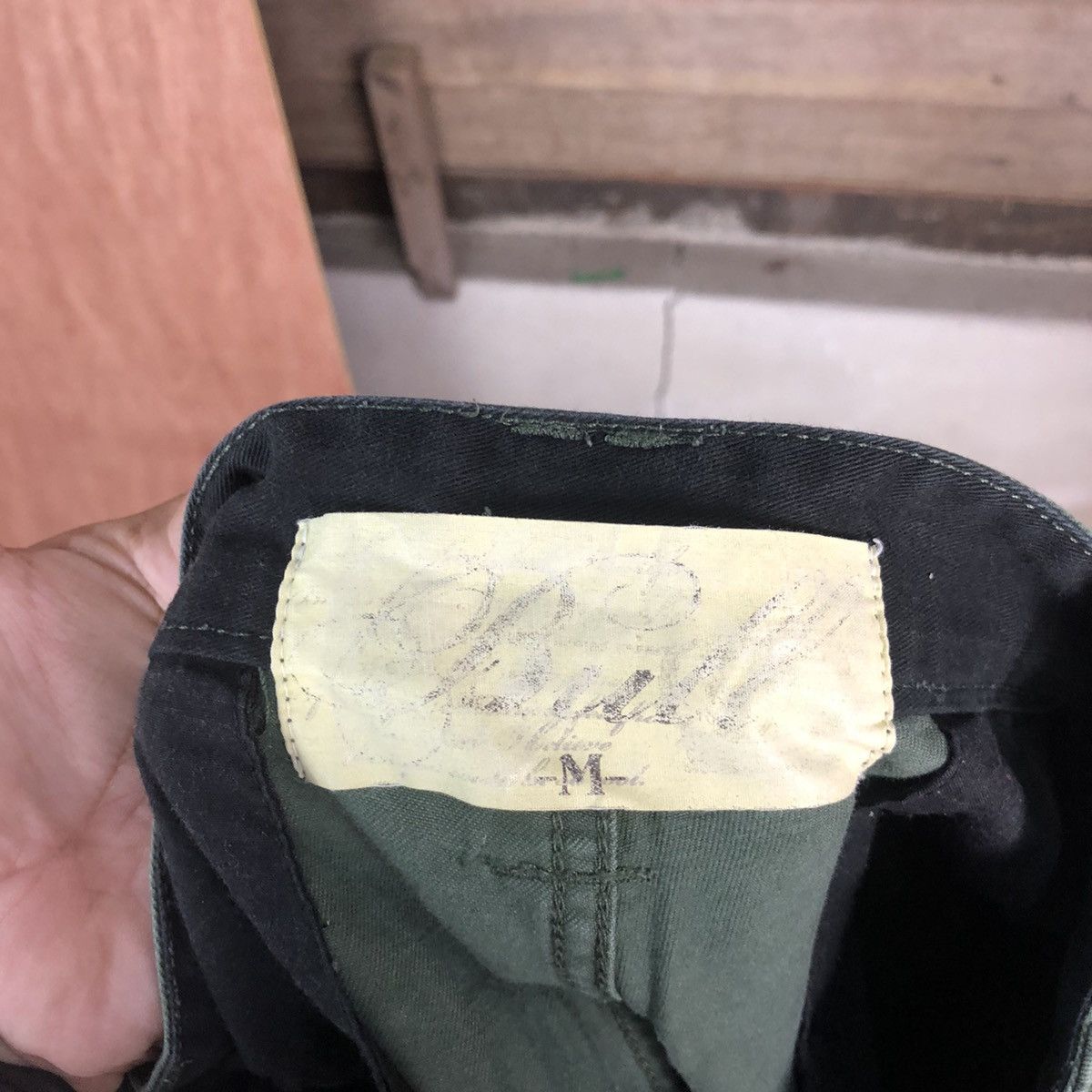 Japanese Brand DLL Bull Green utility Cargo Multipocket Pants #1582 Size US 30 / EU 46 - 14 Thumbnail