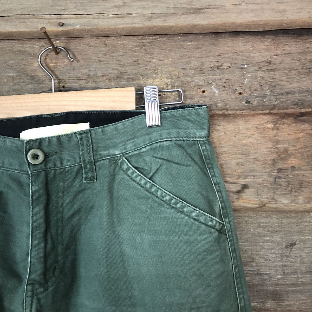 Japanese Brand DLL Bull Green utility Cargo Multipocket Pants #1582 Size US 30 / EU 46 - 7 Thumbnail