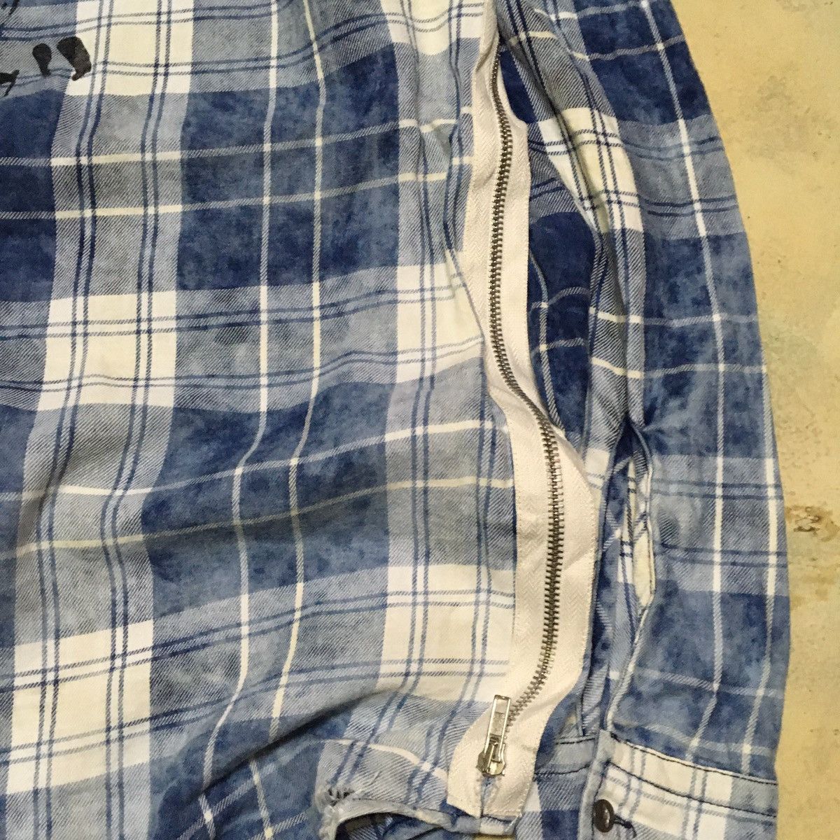 Zara Button Up Shirt Distress Seditionaries Style Size US M / EU 48-50 / 2 - 8 Thumbnail