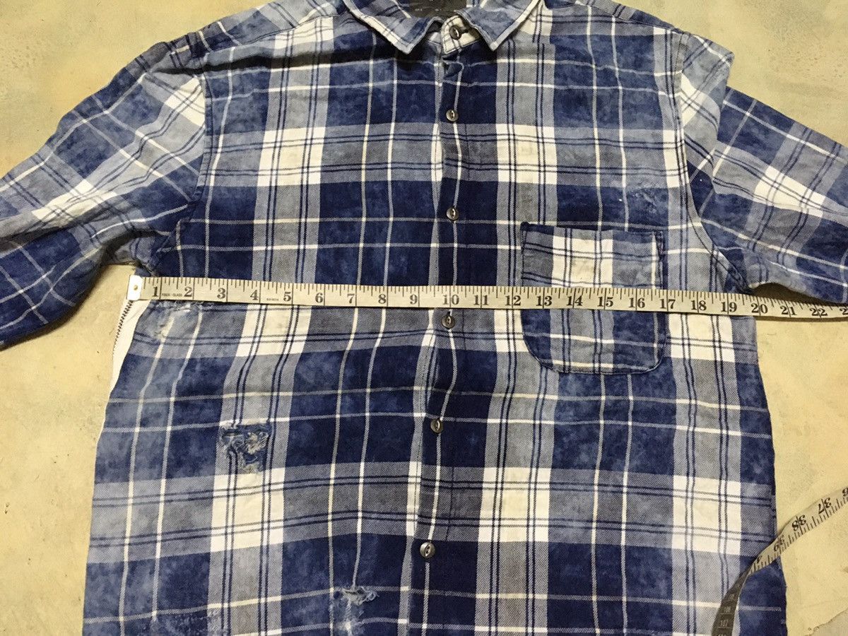 Zara Button Up Shirt Distress Seditionaries Style Size US M / EU 48-50 / 2 - 15 Thumbnail