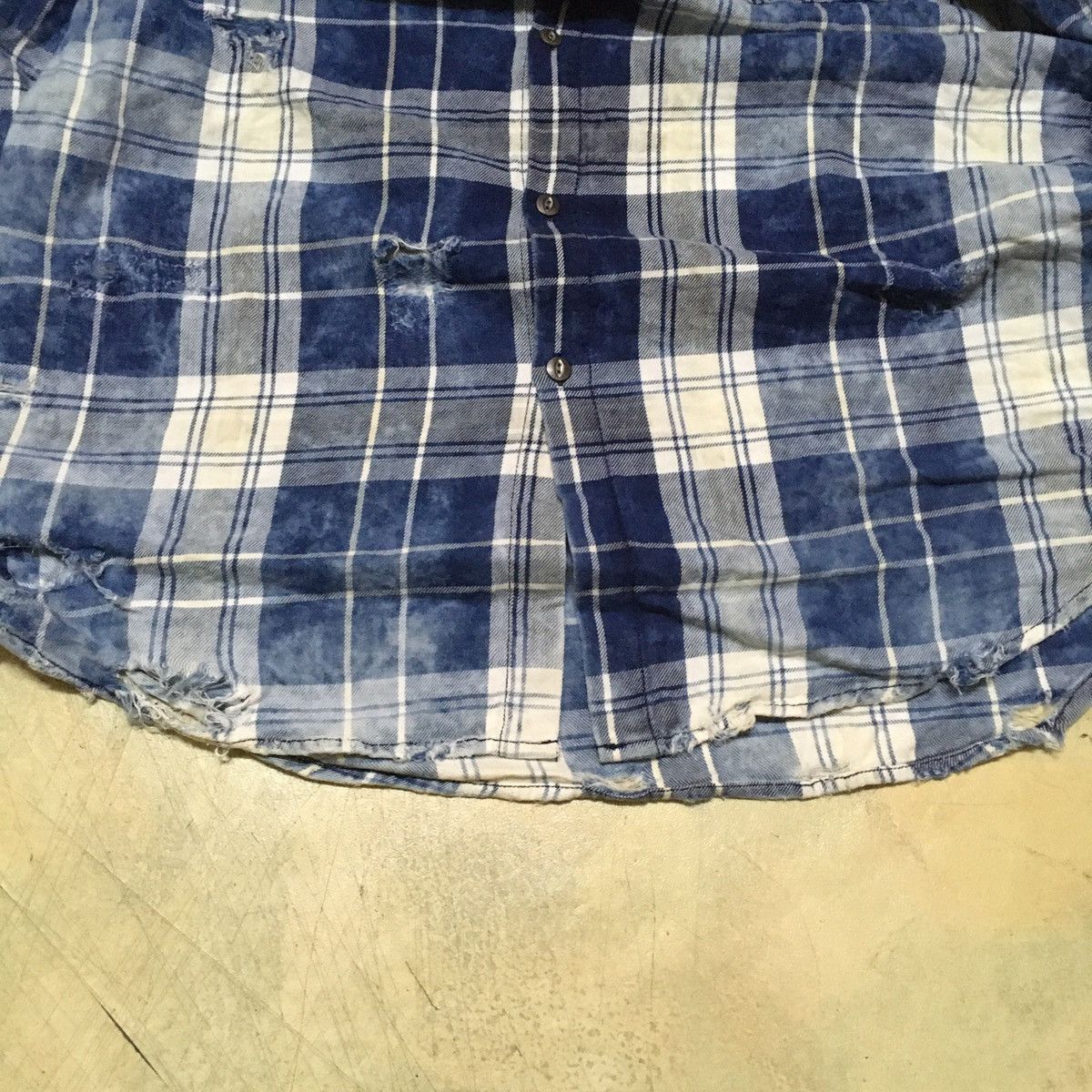 Zara Button Up Shirt Distress Seditionaries Style Size US M / EU 48-50 / 2 - 12 Thumbnail