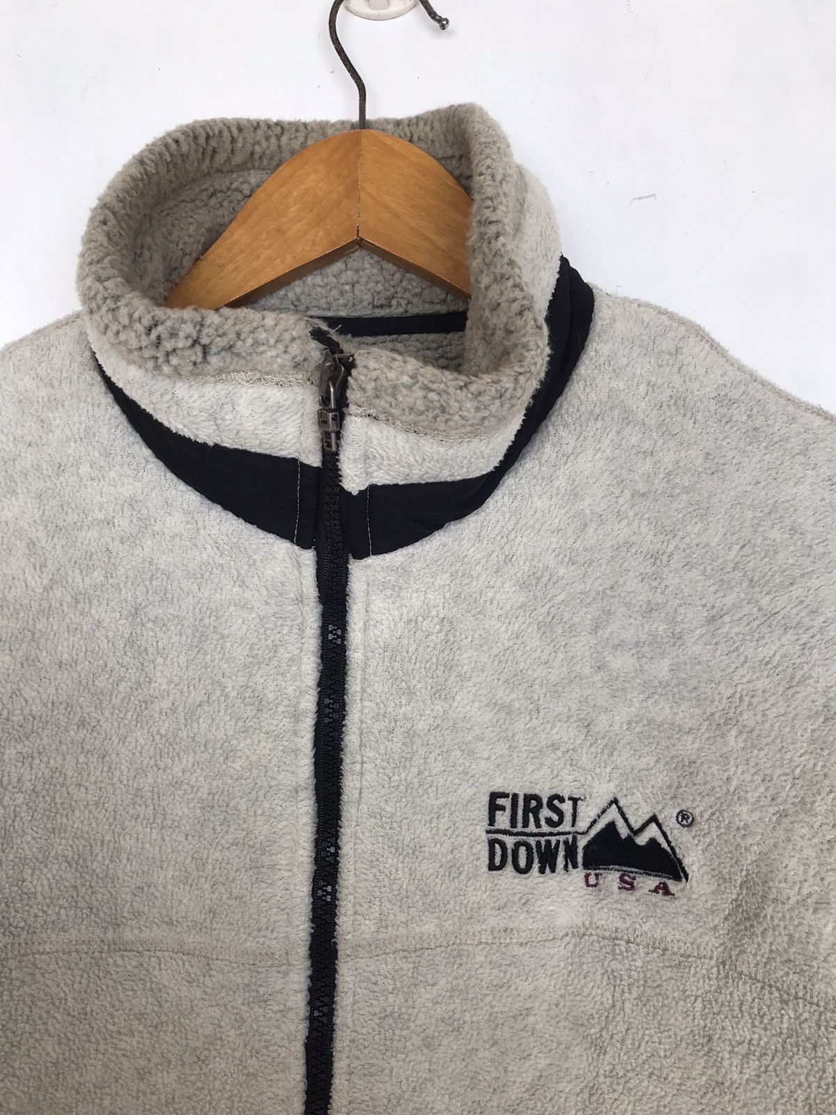 Japanese Brand First Down Usa Deep Pile Fleece Sherpa Jacket Outdoor Size US M / EU 48-50 / 2 - 4 Thumbnail