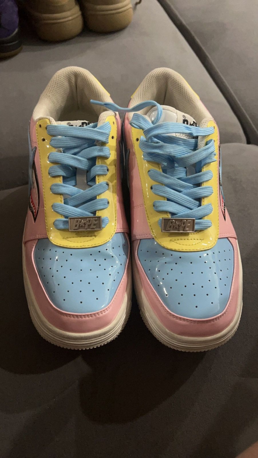 Bape Sta Low M2 20th Anniversary Patent Pink
