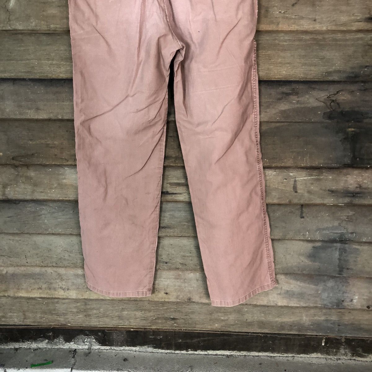 Faded Glory × Japanese Brand Full House Homme Pink faded corduroy Casual Pants #5691 Size US 32 / EU 48 - 11 Thumbnail