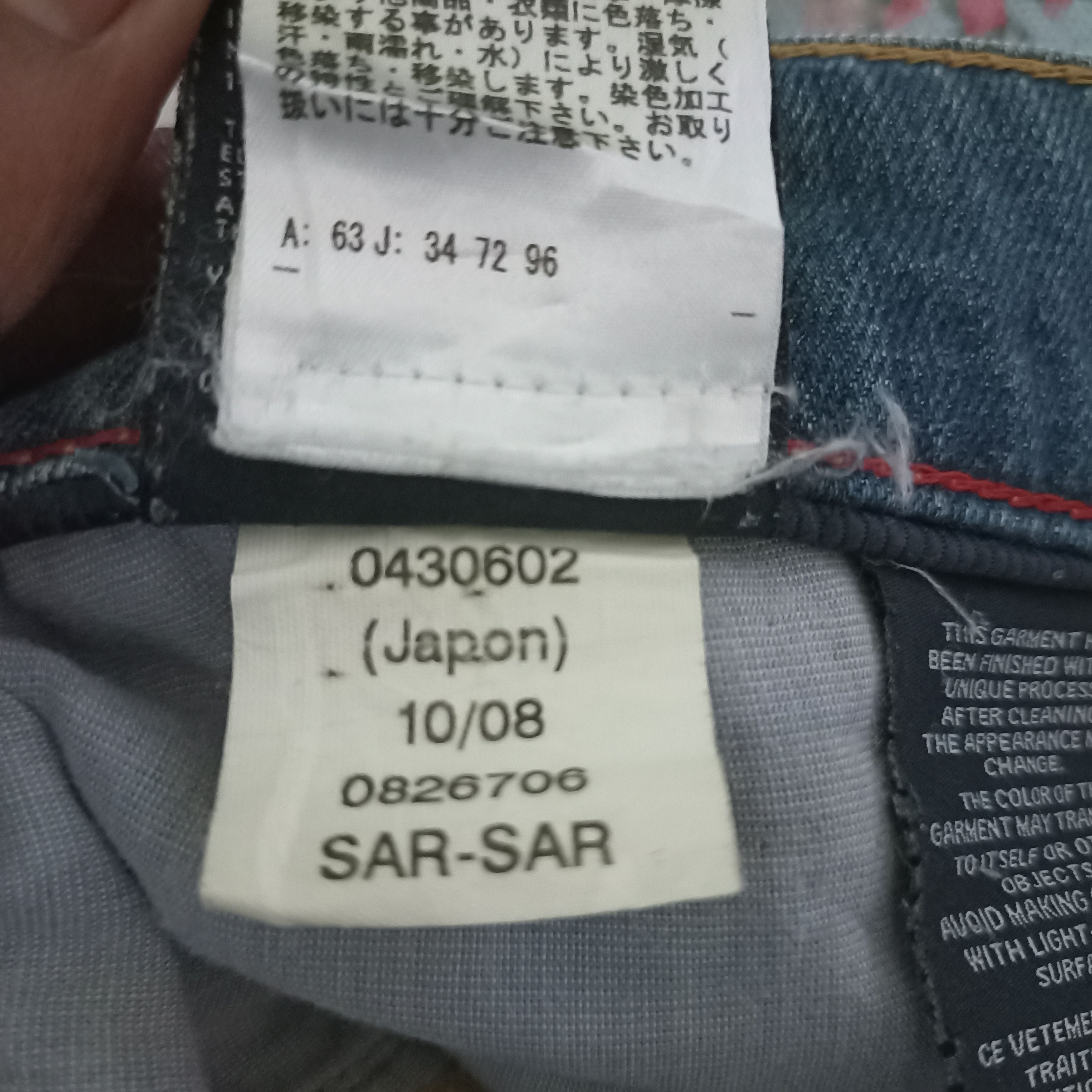 Tommy Hilfiger Faded Tommy Hilfiger Slim Fit Jeans Pant Size US 34 / EU 50 - 15 Thumbnail