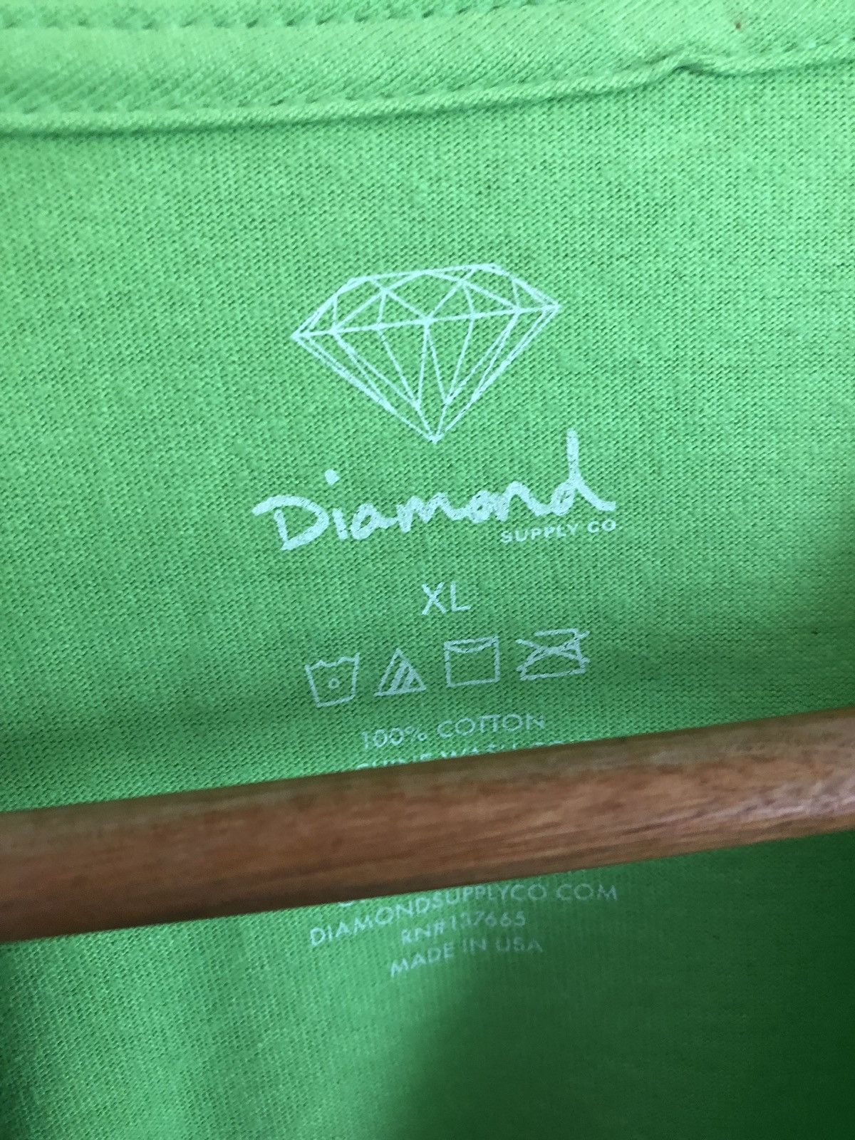 Diamond Supply Co. Diamonds Supply Co. Inverted Logo made in USA tee Size US XL / EU 56 / 4 - 3 Thumbnail