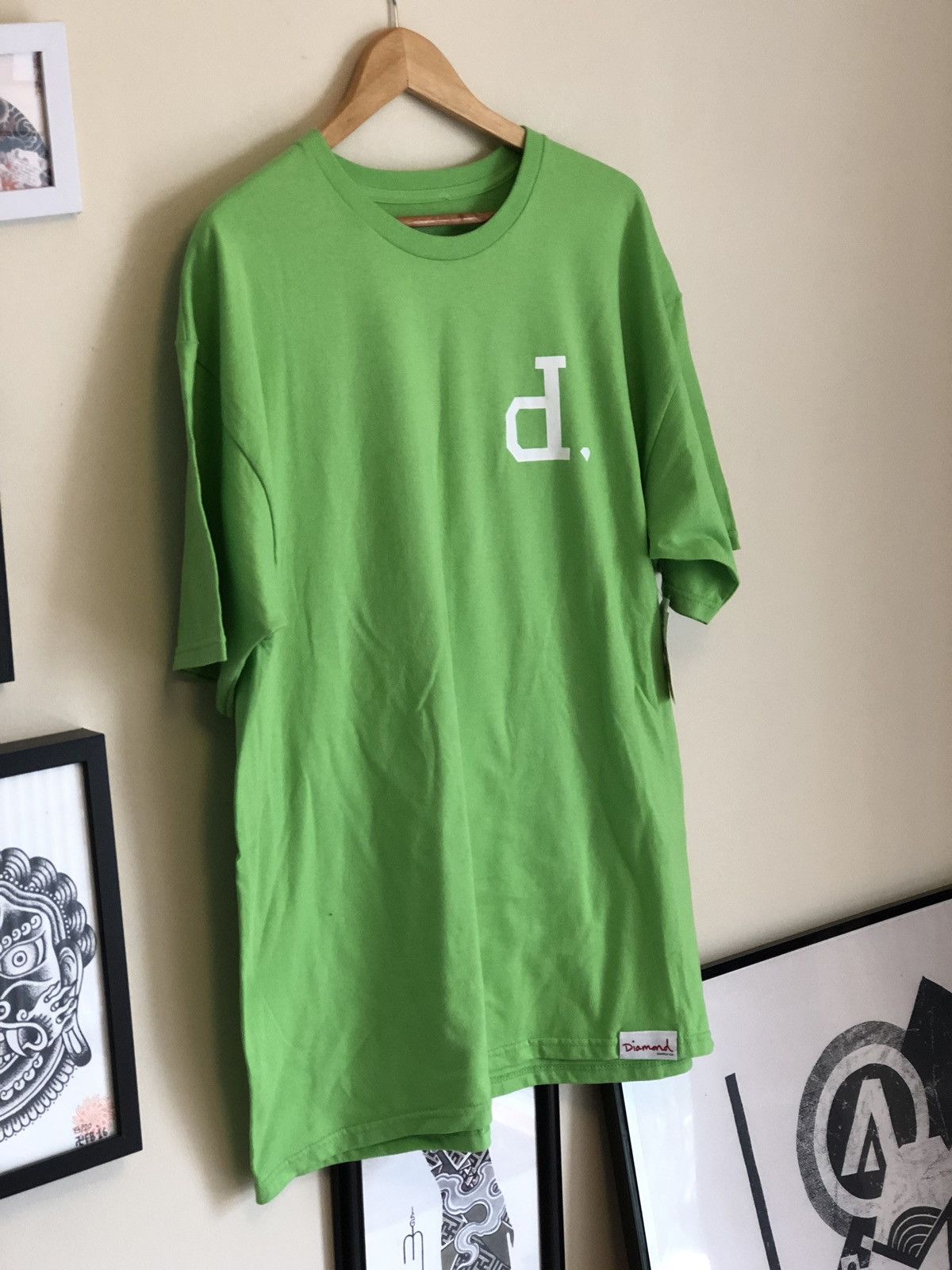 Diamond Supply Co. Diamonds Supply Co. Inverted Logo made in USA tee Size US XL / EU 56 / 4 - 2 Thumbnail