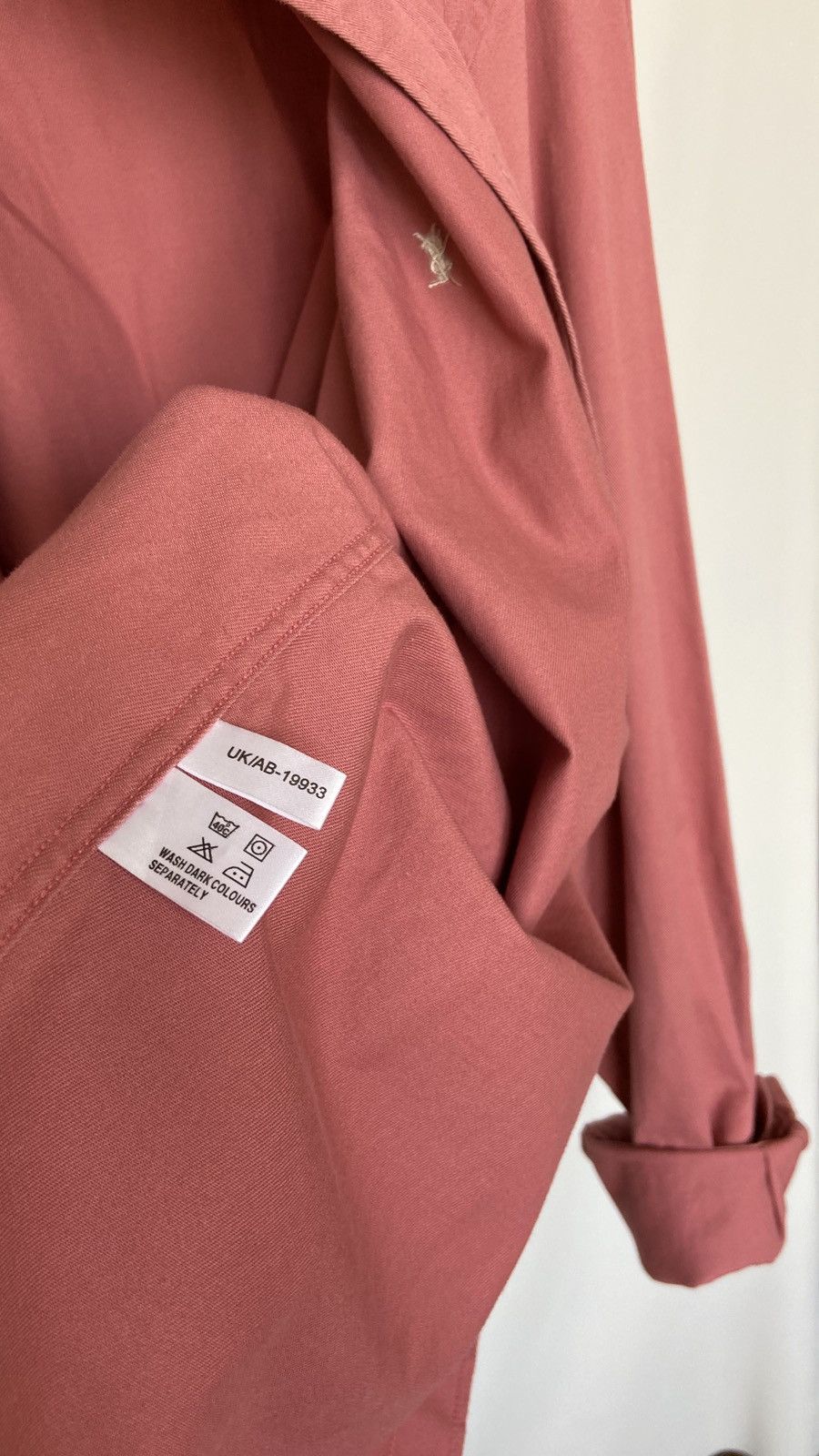 Yves Saint Laurent Yves Saint Laurent pink cotton shirt Size US M / EU 48-50 / 2 - 4 Thumbnail