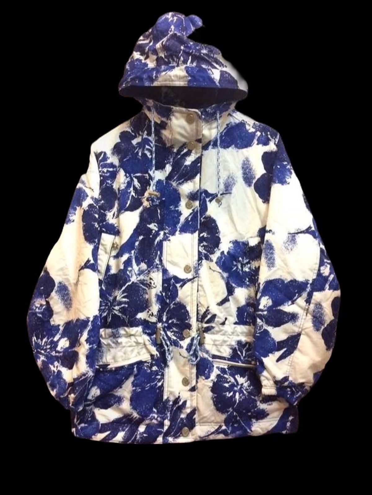 Ellesse Vintage Ellesse Italy Hawaii Full Printed Ski Jacket Size US L / EU 52-54 / 3 - 1 Thumbnail