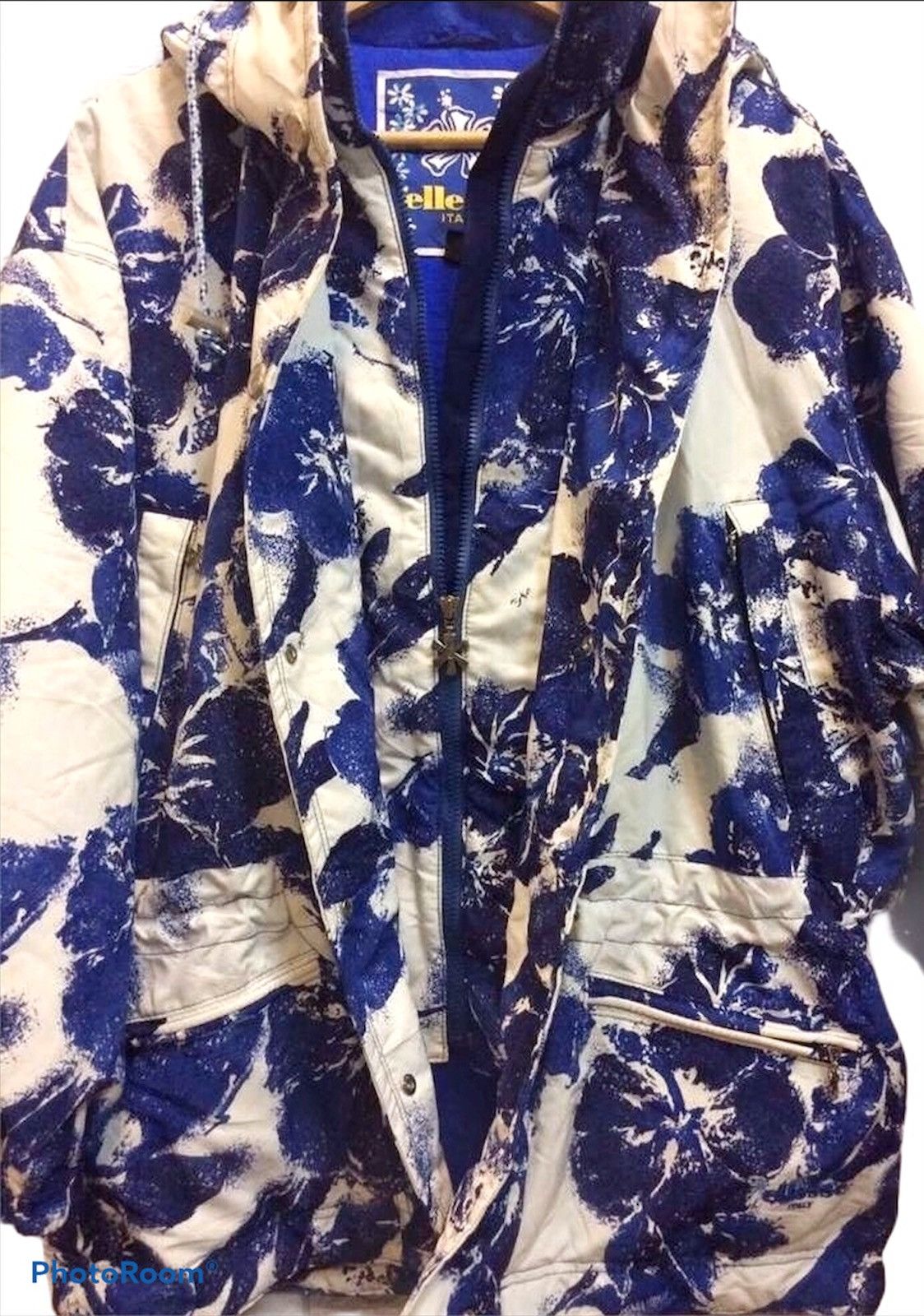 Ellesse Vintage Ellesse Italy Hawaii Full Printed Ski Jacket Size US L / EU 52-54 / 3 - 3 Thumbnail
