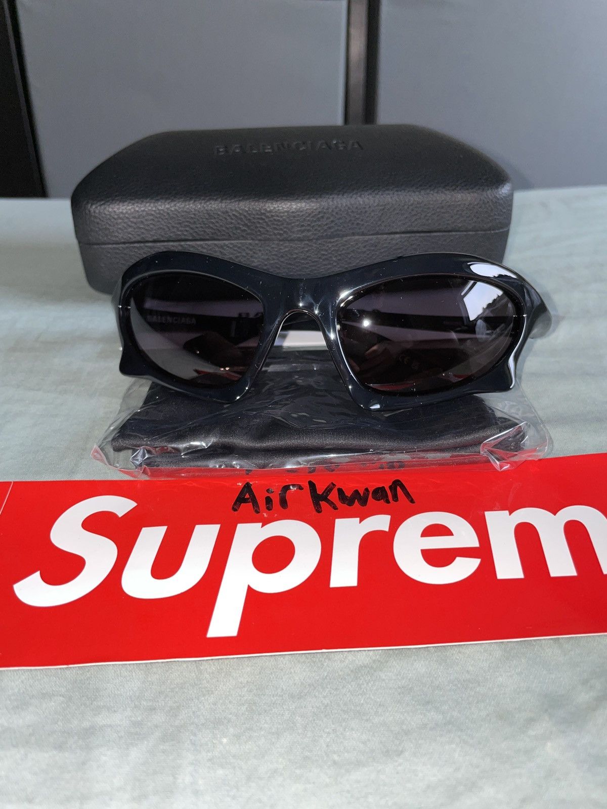 Balenciaga Balenciaga Bat Sunglasses Size ONE SIZE - 2 Thumbnail