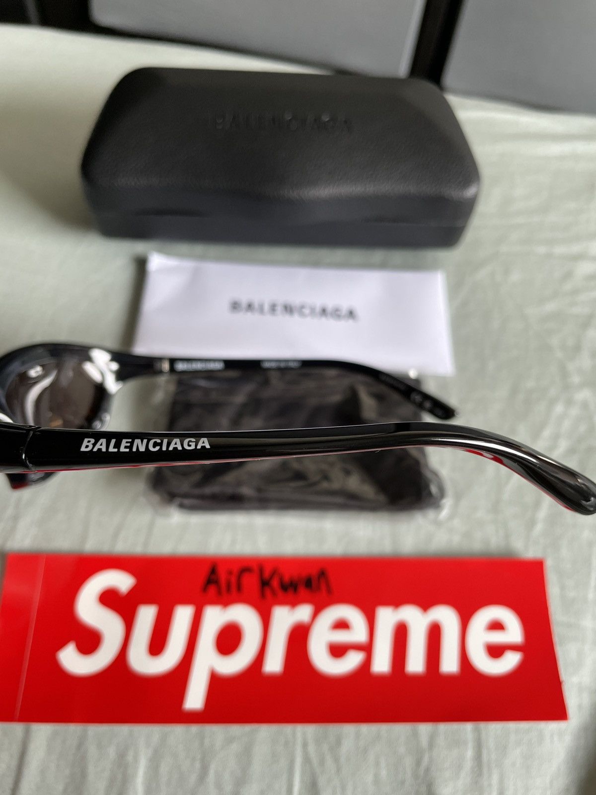 Balenciaga Balenciaga Bat Sunglasses Size ONE SIZE - 5 Thumbnail