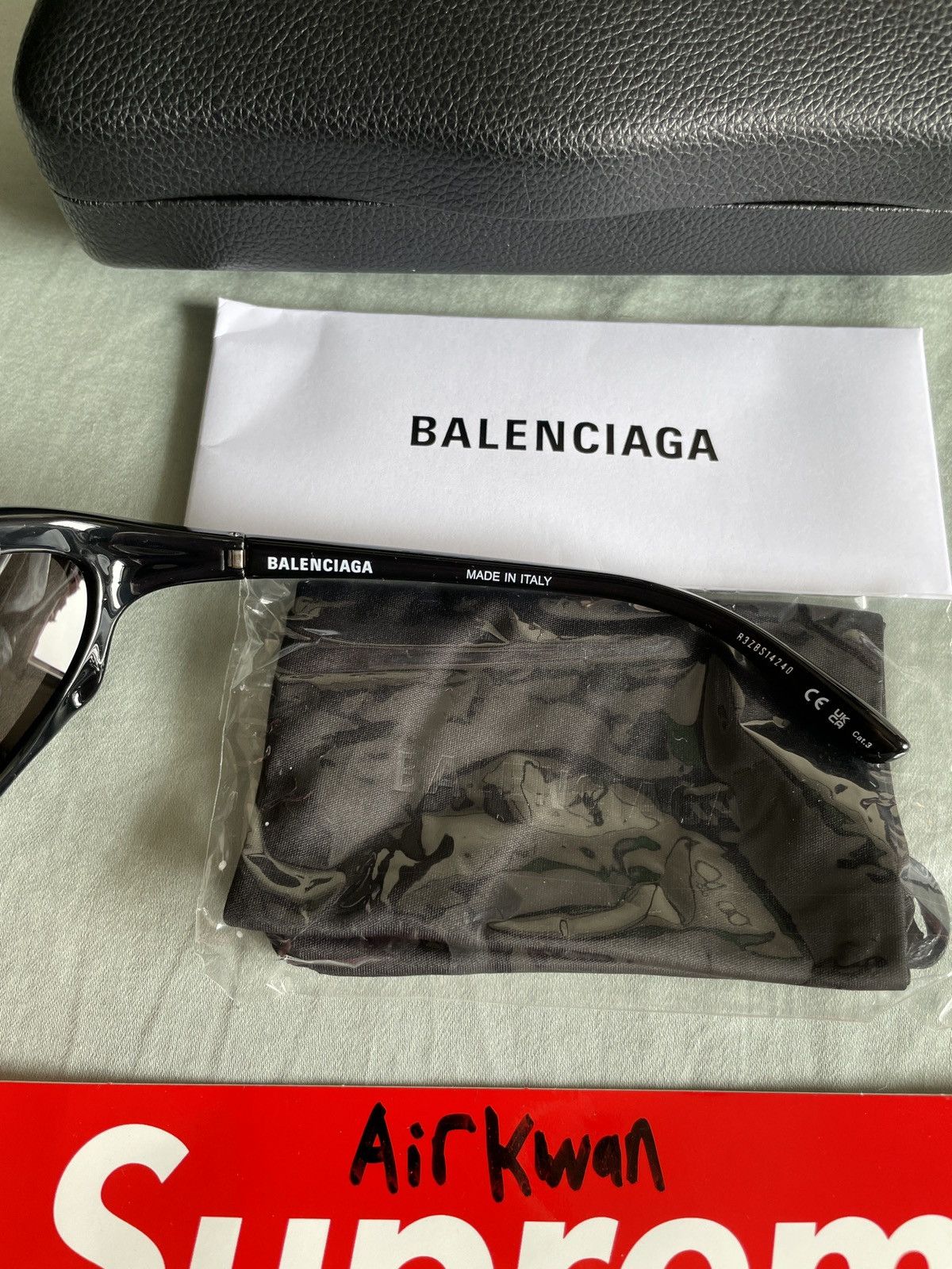 Balenciaga Balenciaga Bat Sunglasses Size ONE SIZE - 7 Thumbnail