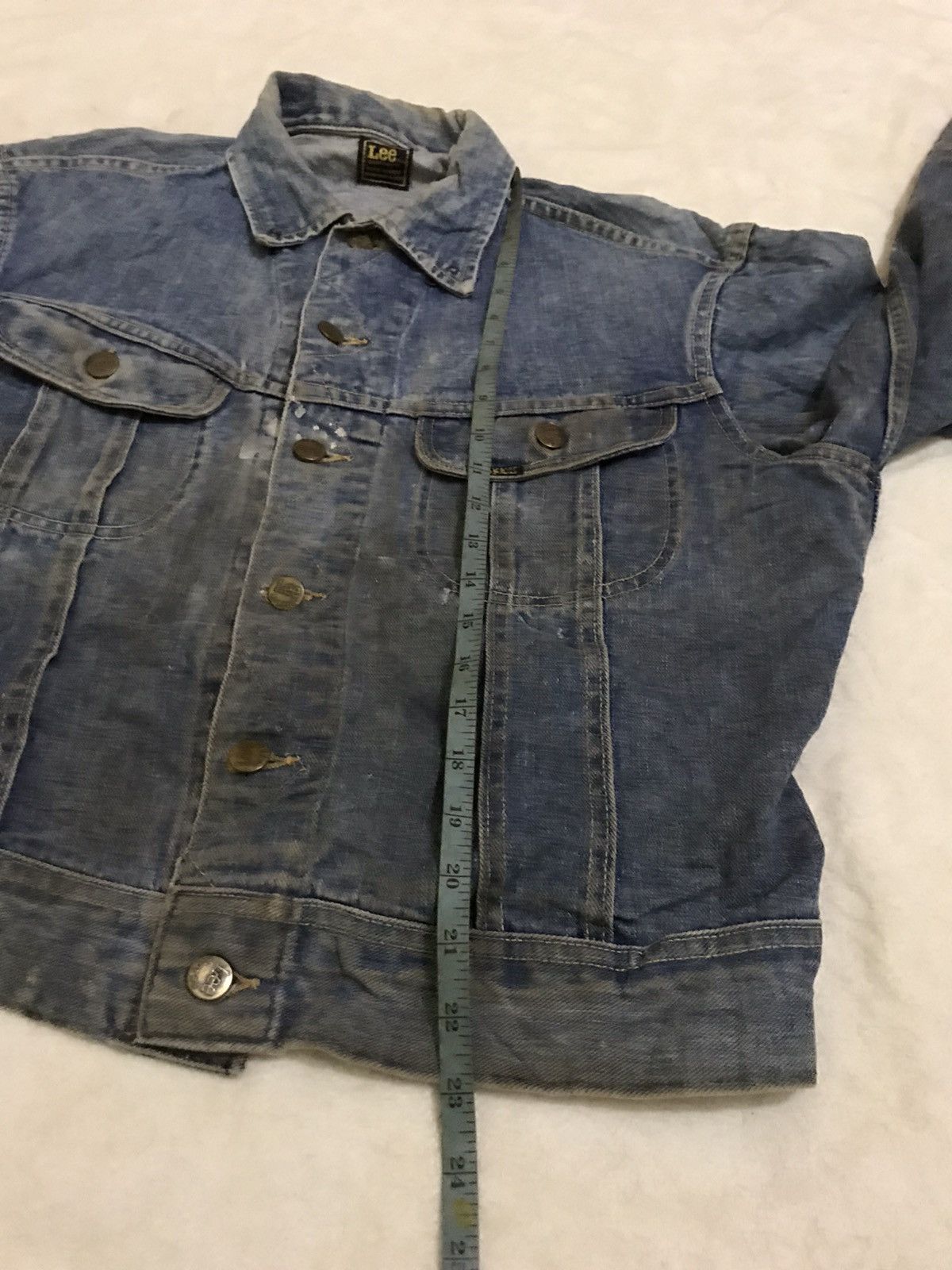 Lee 🔥Rare🔥Vtg lee trucker blue denim jacket Size US M / EU 48-50 / 2 - 10 Thumbnail