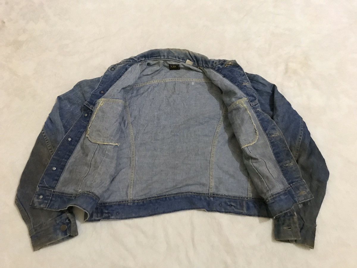 Lee 🔥Rare🔥Vtg lee trucker blue denim jacket Size US M / EU 48-50 / 2 - 2 Thumbnail