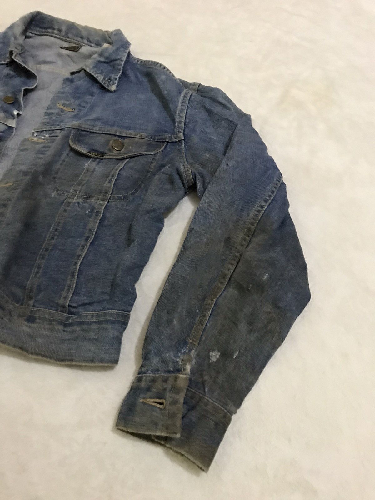 Lee 🔥Rare🔥Vtg lee trucker blue denim jacket Size US M / EU 48-50 / 2 - 4 Thumbnail