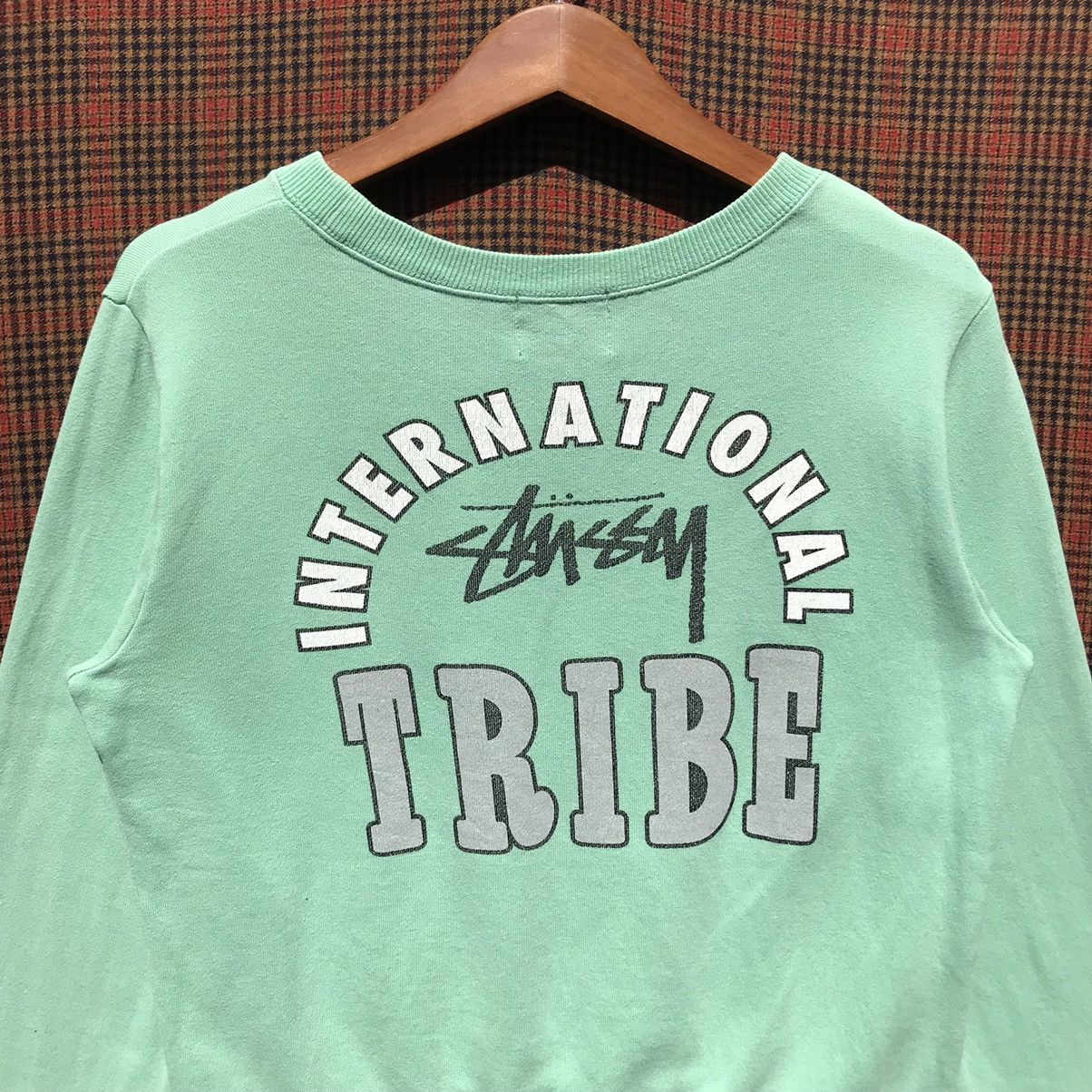 Stussy × Vintage Stussy international Tribe Sweatshirt Stussy Streetwear Size US M / EU 48-50 / 2 - 5 Thumbnail