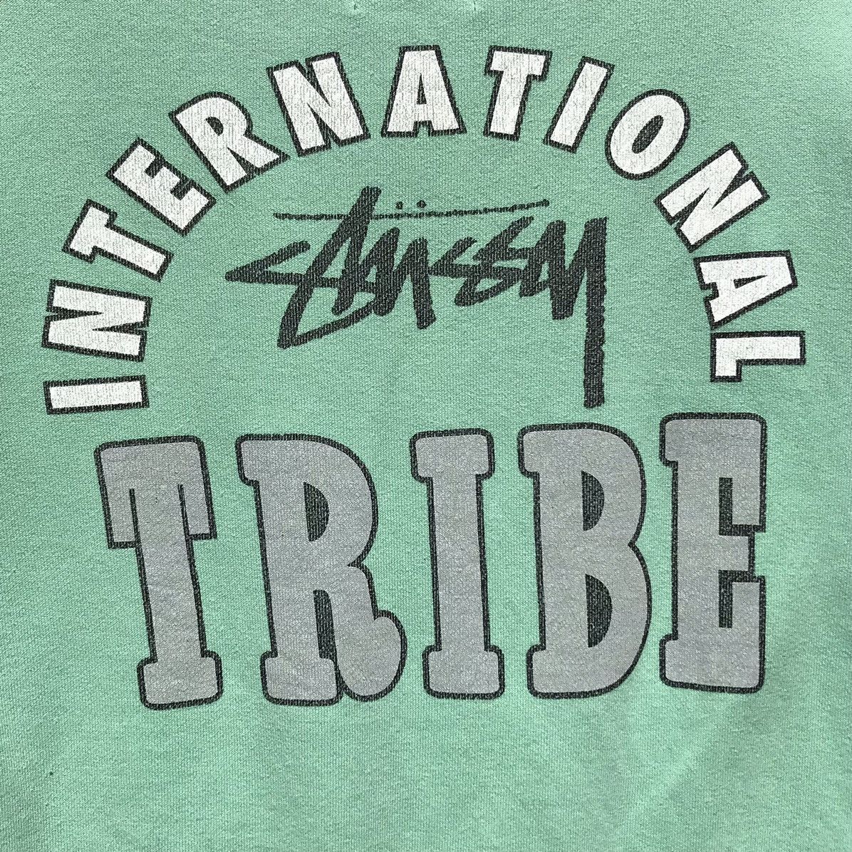 Stussy × Vintage Stussy international Tribe Sweatshirt Stussy Streetwear Size US M / EU 48-50 / 2 - 7 Thumbnail