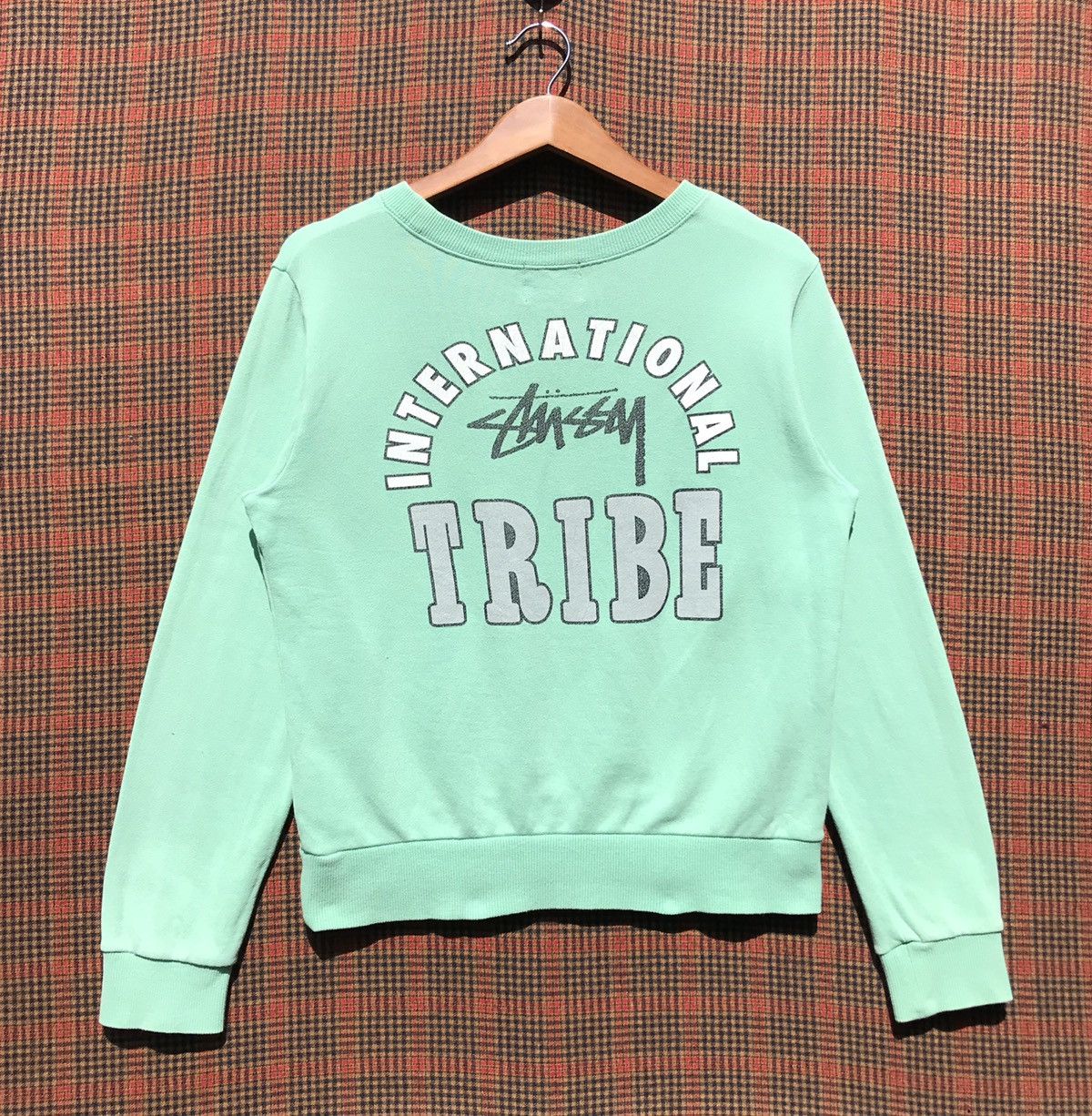 Stussy × Vintage Stussy international Tribe Sweatshirt Stussy Streetwear Size US M / EU 48-50 / 2 - 1 Thumbnail