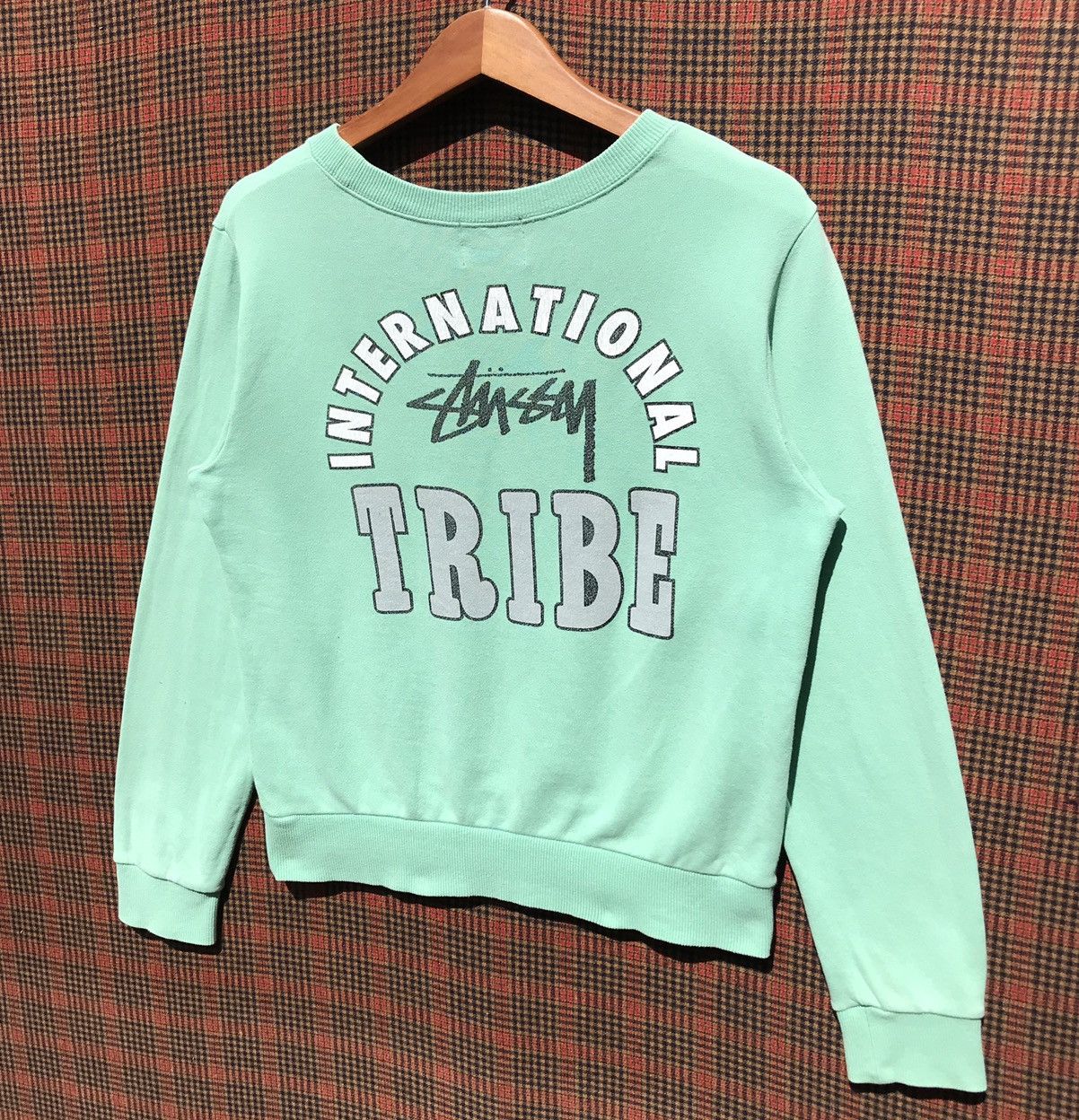 Stussy × Vintage Stussy international Tribe Sweatshirt Stussy Streetwear Size US M / EU 48-50 / 2 - 3 Thumbnail