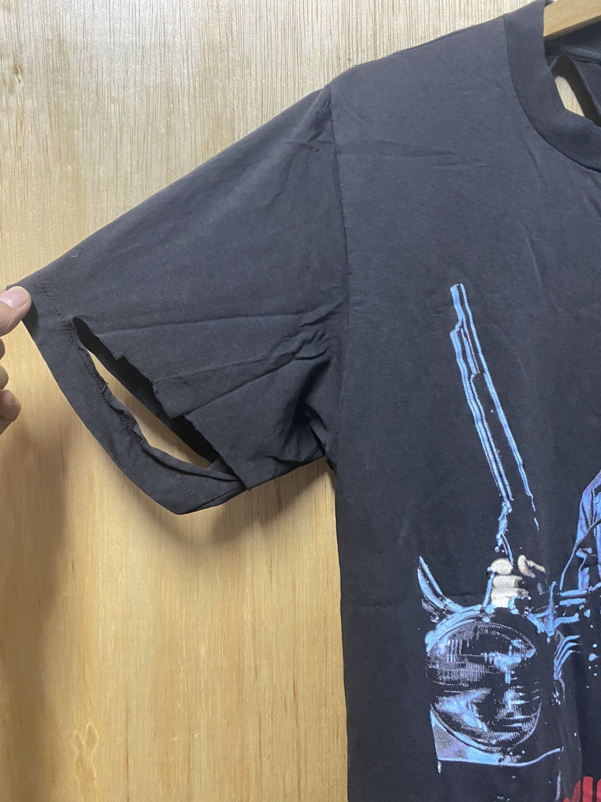 Vintage Grail🔥Arnold Schwarzenegger Terminator 2 Judment Day 1991 Size US L / EU 52-54 / 3 - 6 Thumbnail