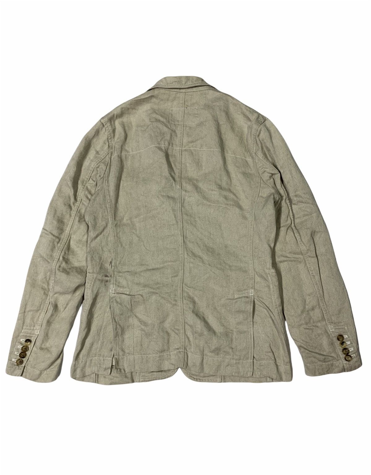 Comme des Garcons 🔥CdG HOMME DEUX LINEN CASUAL JACKETS Size US S / EU 44-46 / 1 - 4 Thumbnail