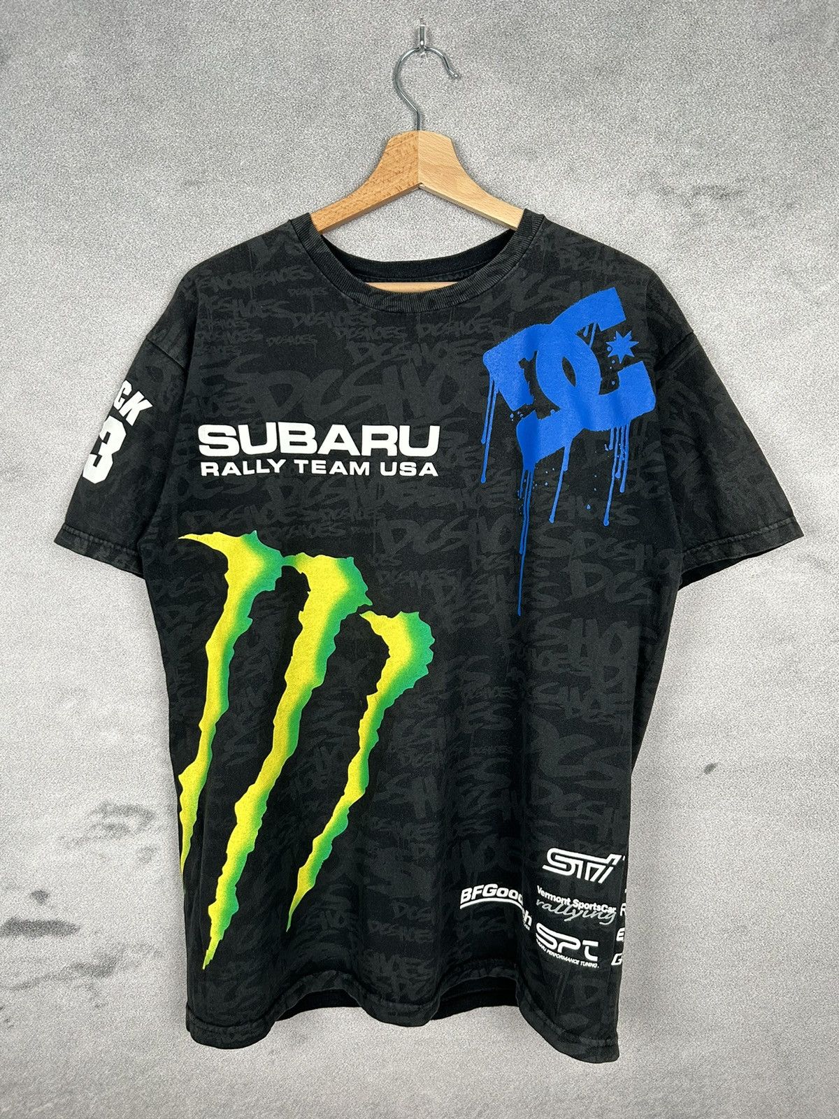 Vintage Vintage DC Subaru Monster Energy Ken Block Rally Racing Size US M / EU 48-50 / 2 - 1 Thumbnail