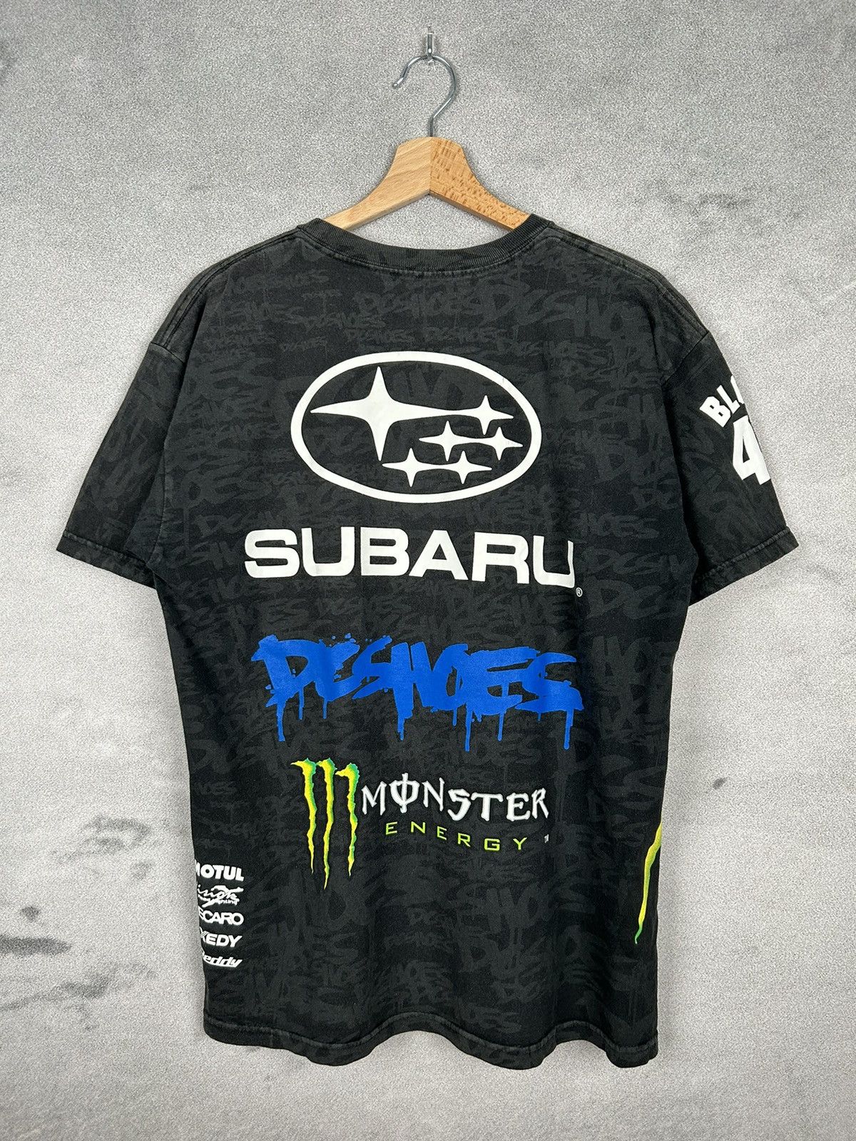 Vintage Vintage DC Subaru Monster Energy Ken Block Rally Racing Size US M / EU 48-50 / 2 - 2 Thumbnail