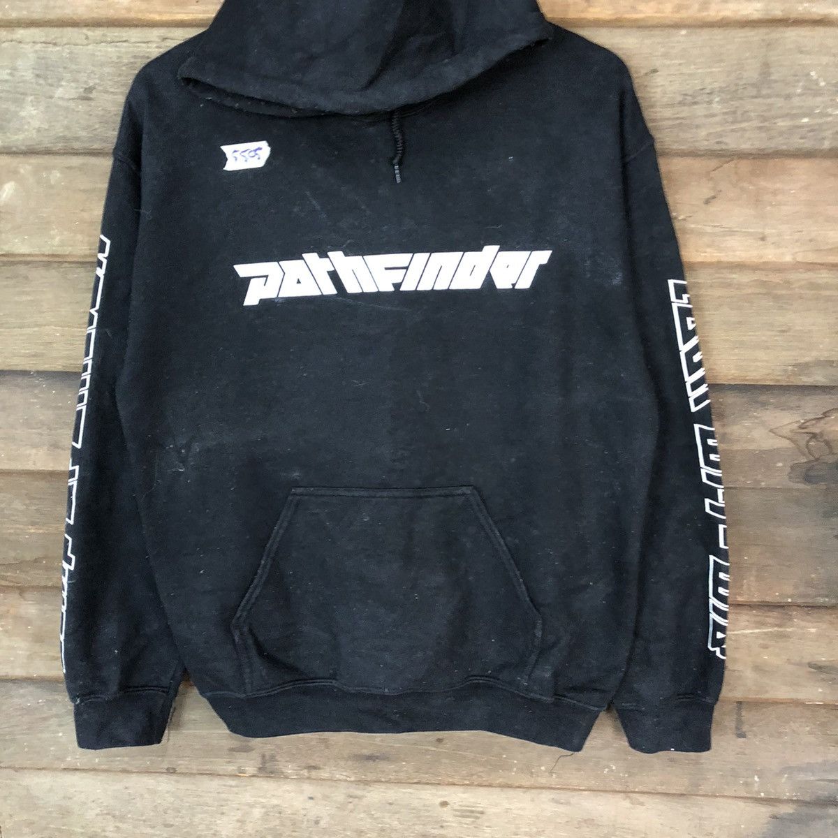 Japanese Brand Bump of Chicken Patchfinder Black Hoodie #5505 Size US M / EU 48-50 / 2 - 3 Thumbnail