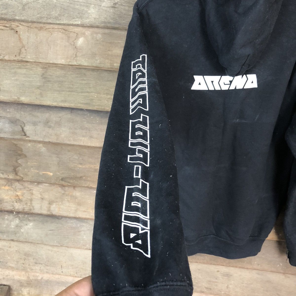 Japanese Brand Bump of Chicken Patchfinder Black Hoodie #5505 Size US M / EU 48-50 / 2 - 11 Thumbnail