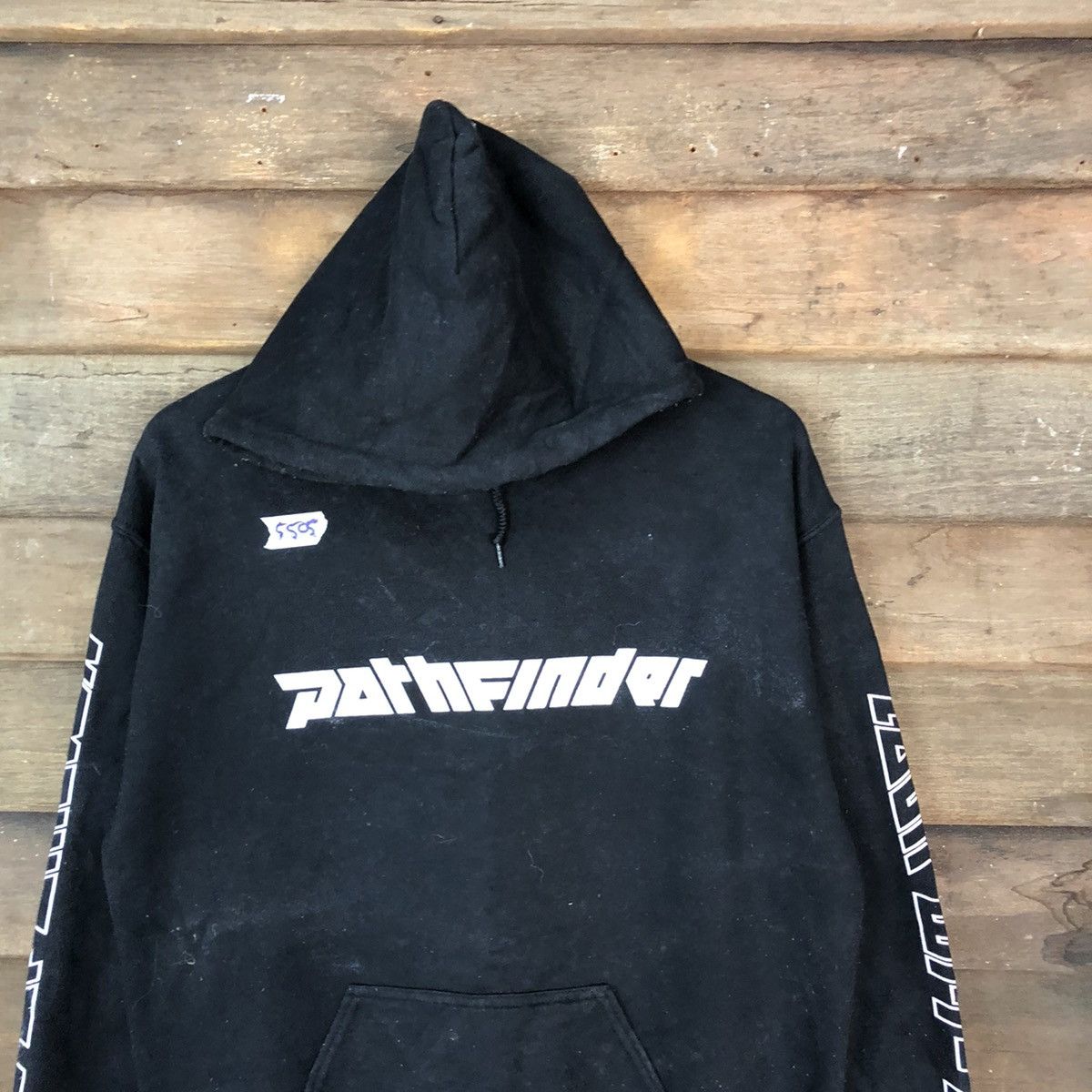 Japanese Brand Bump of Chicken Patchfinder Black Hoodie #5505 Size US M / EU 48-50 / 2 - 2 Thumbnail