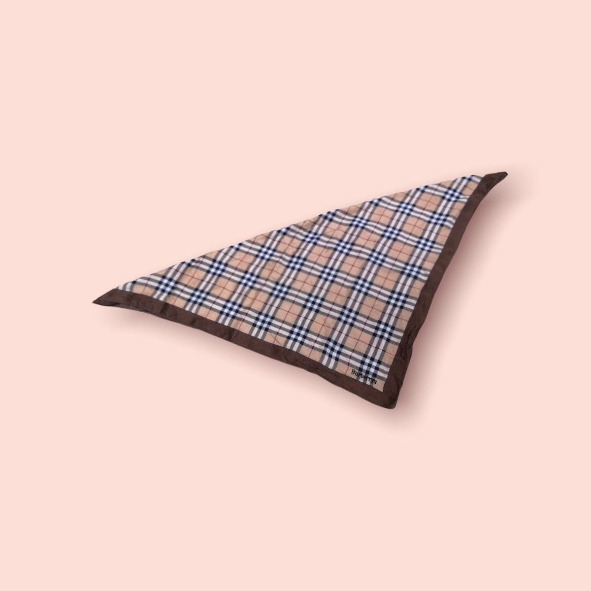 Burberry × Designer ICONIC BURBERRYS NOVA CHECK HANDKERCHIEF Size ONE SIZE - 8 Thumbnail