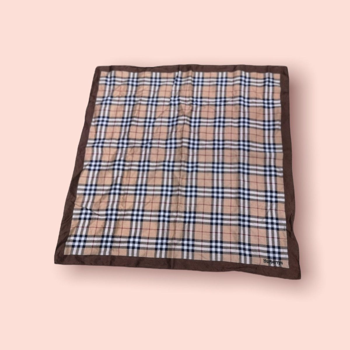 Burberry × Designer ICONIC BURBERRYS NOVA CHECK HANDKERCHIEF Size ONE SIZE - 13 Thumbnail