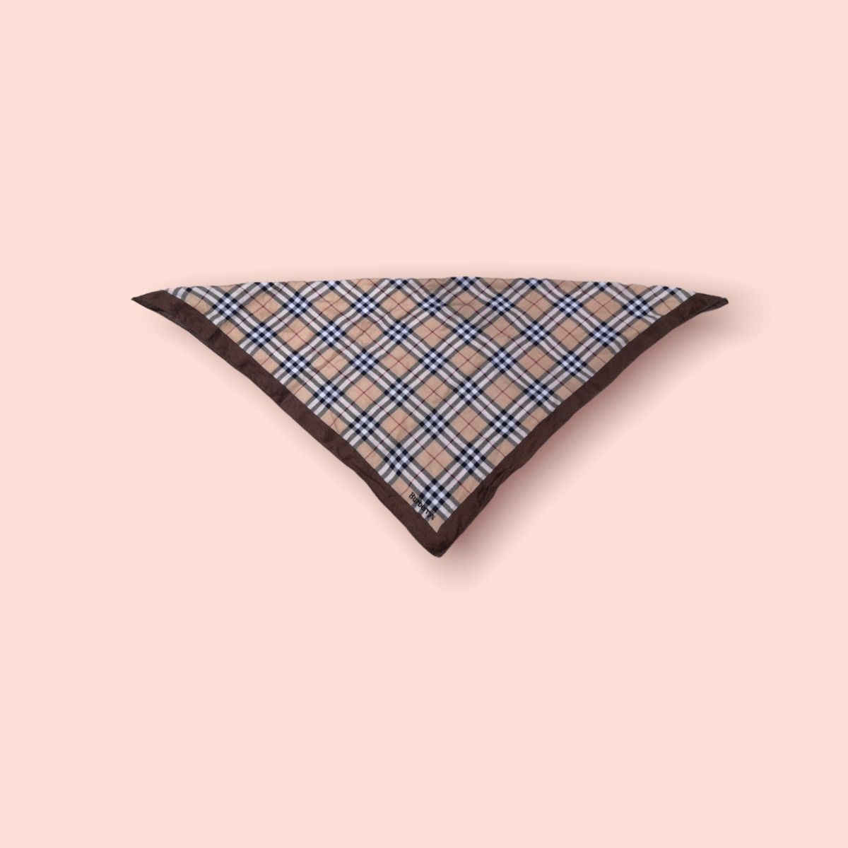 Burberry × Designer ICONIC BURBERRYS NOVA CHECK HANDKERCHIEF Size ONE SIZE - 9 Thumbnail