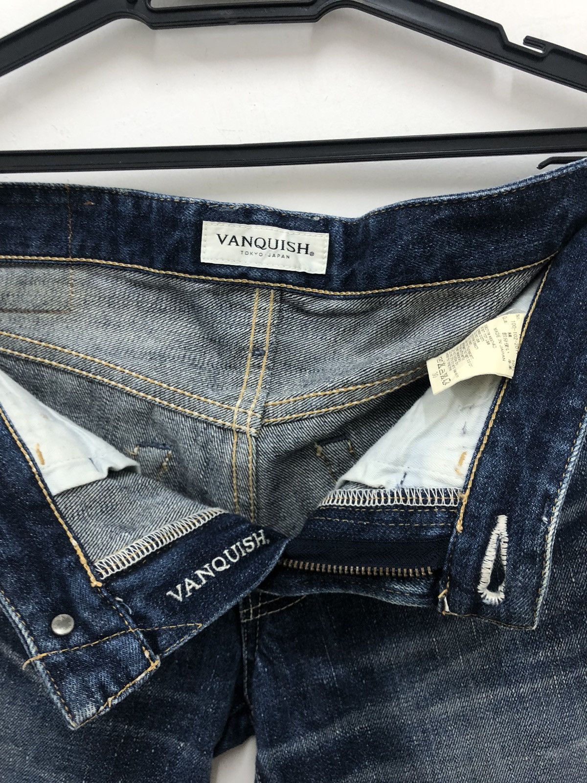 Vanquish Rare VANQUISH Japan Flare Distressed Denim Pant Size US 30 / EU 46 - 5 Thumbnail