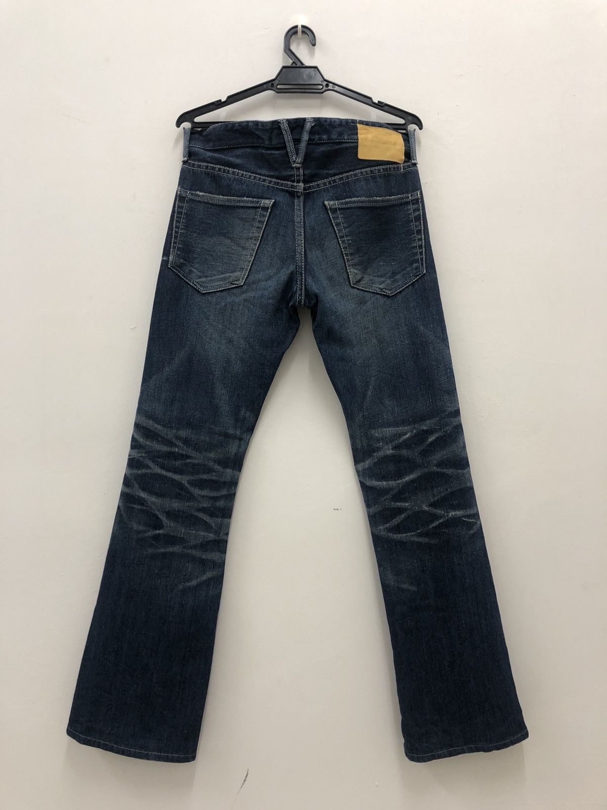Vanquish Rare VANQUISH Japan Flare Distressed Denim Pant Size US 30 / EU 46 - 7 Thumbnail