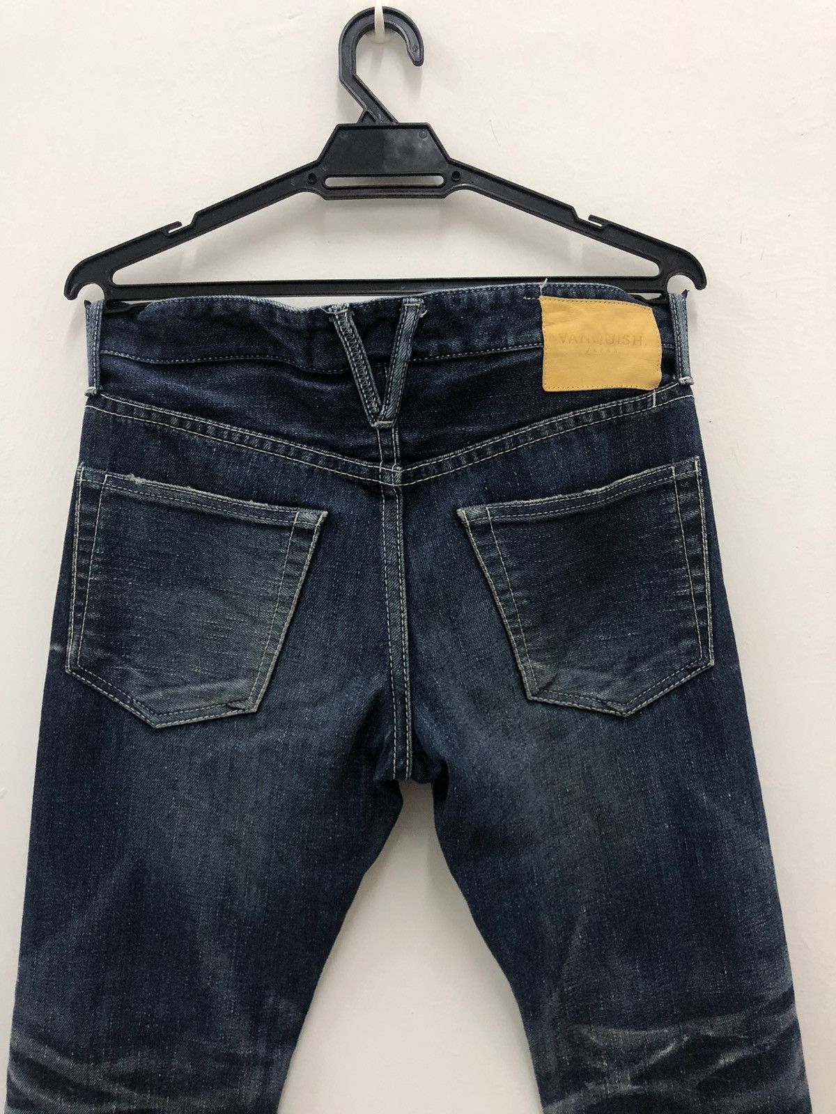 Vanquish Rare VANQUISH Japan Flare Distressed Denim Pant Size US 30 / EU 46 - 8 Thumbnail
