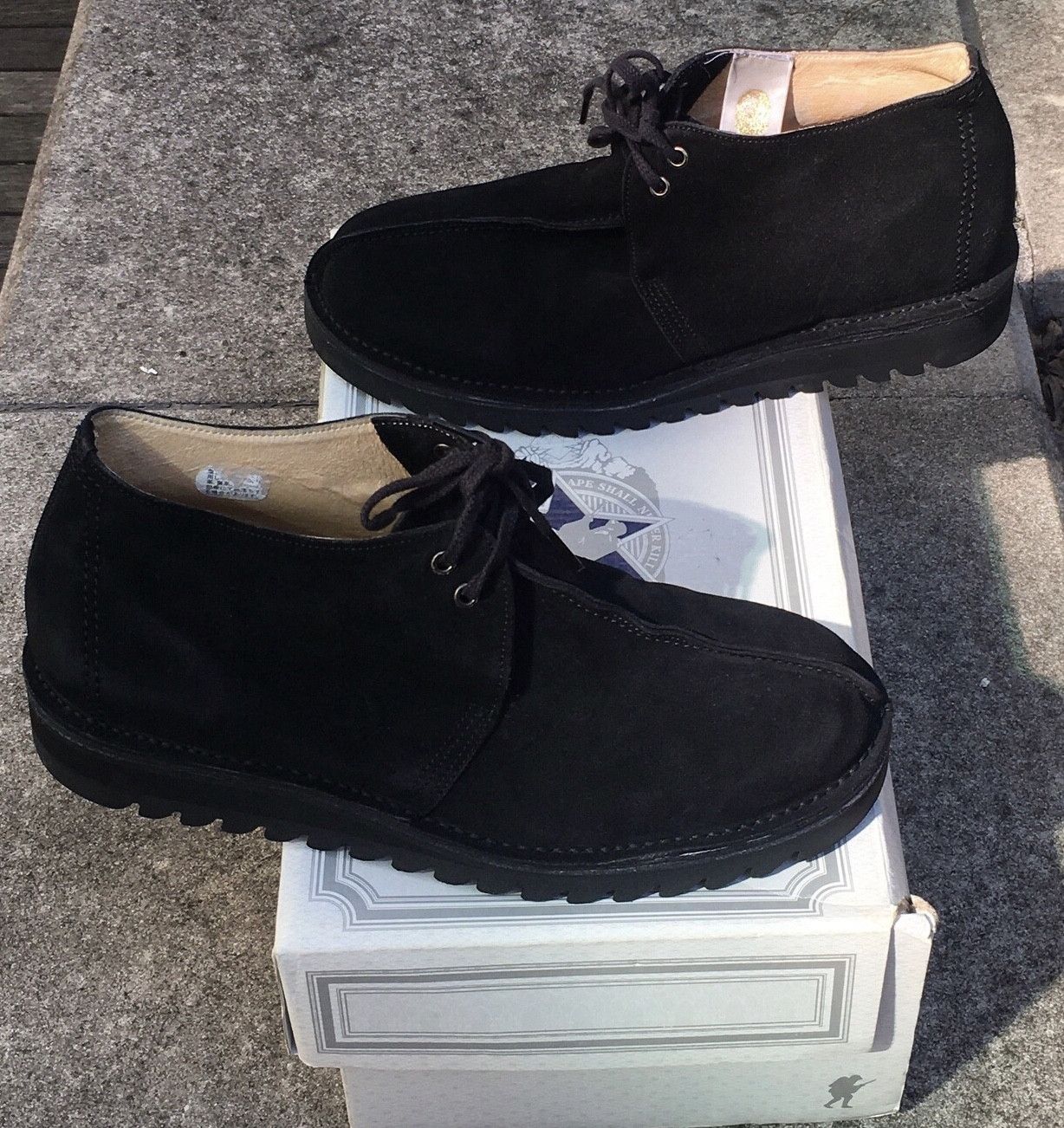 Bape low top chukka wallabee clarks boots - Main Image