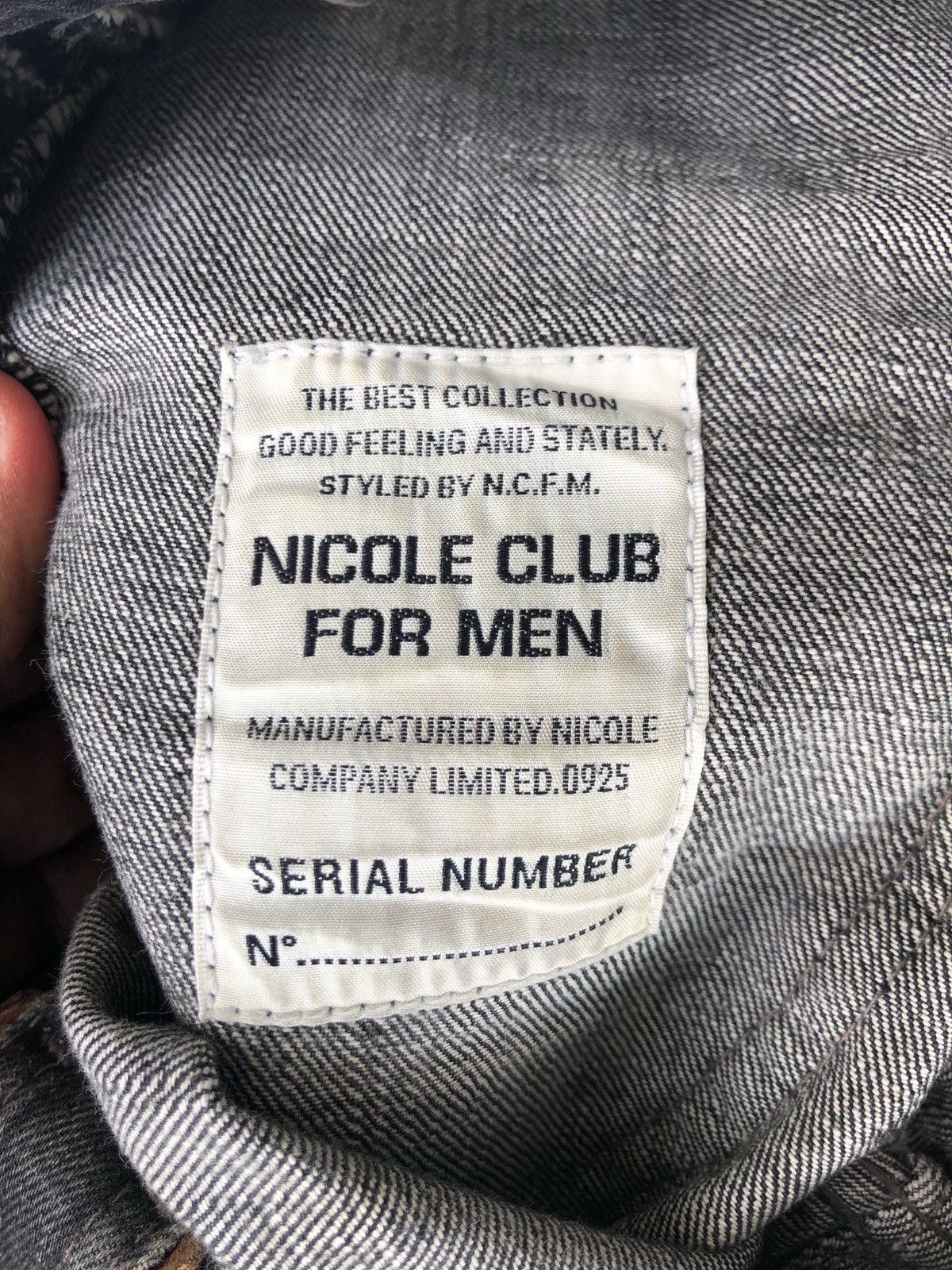 Japanese Brand 🔥Japanese Nicole For Men Distressed Flare Jeans🔥 Size US 34 / EU 50 - 8 Thumbnail